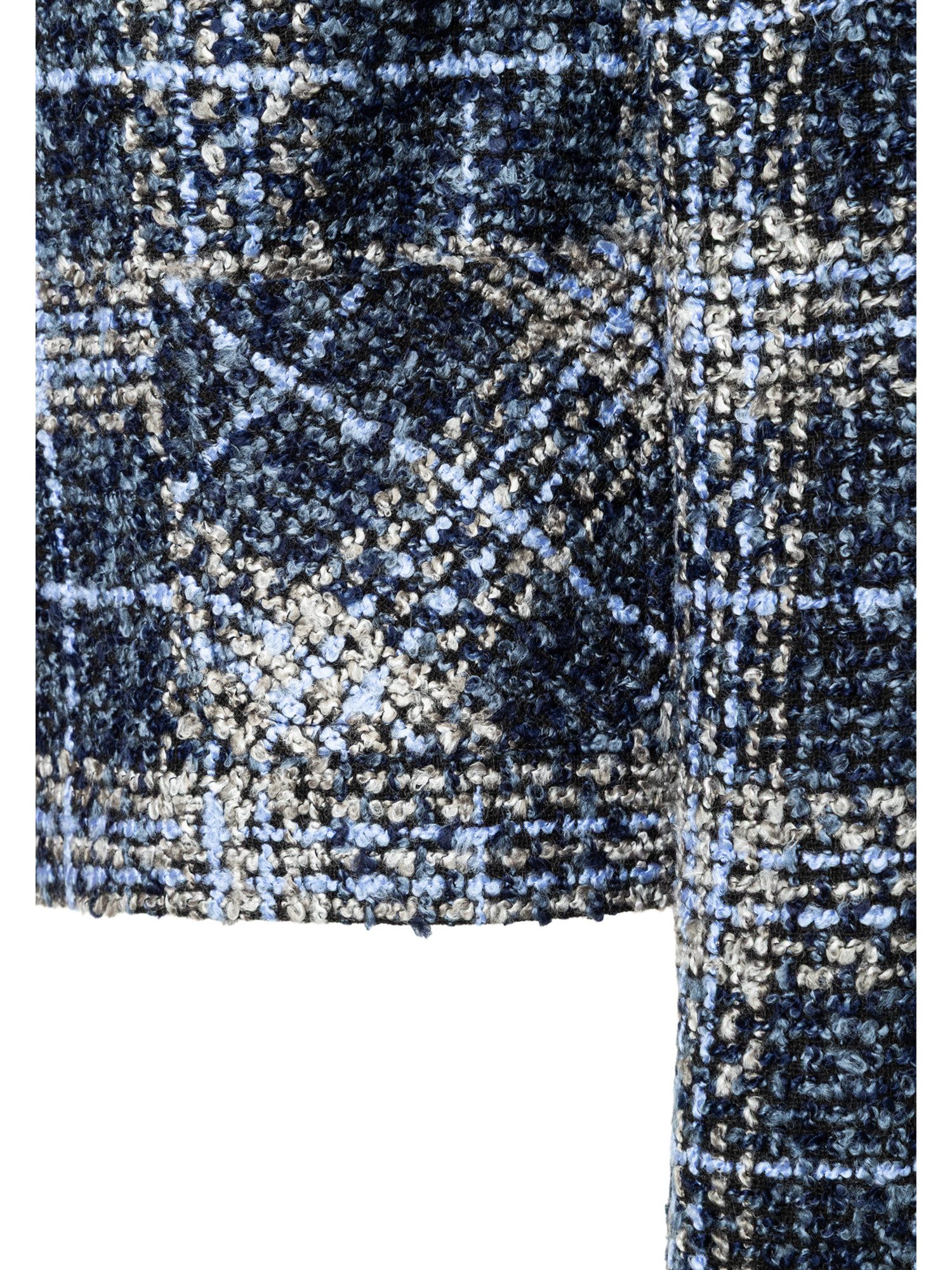 MORE&MORE Jackenblazer karierte Bouclé-Jacke