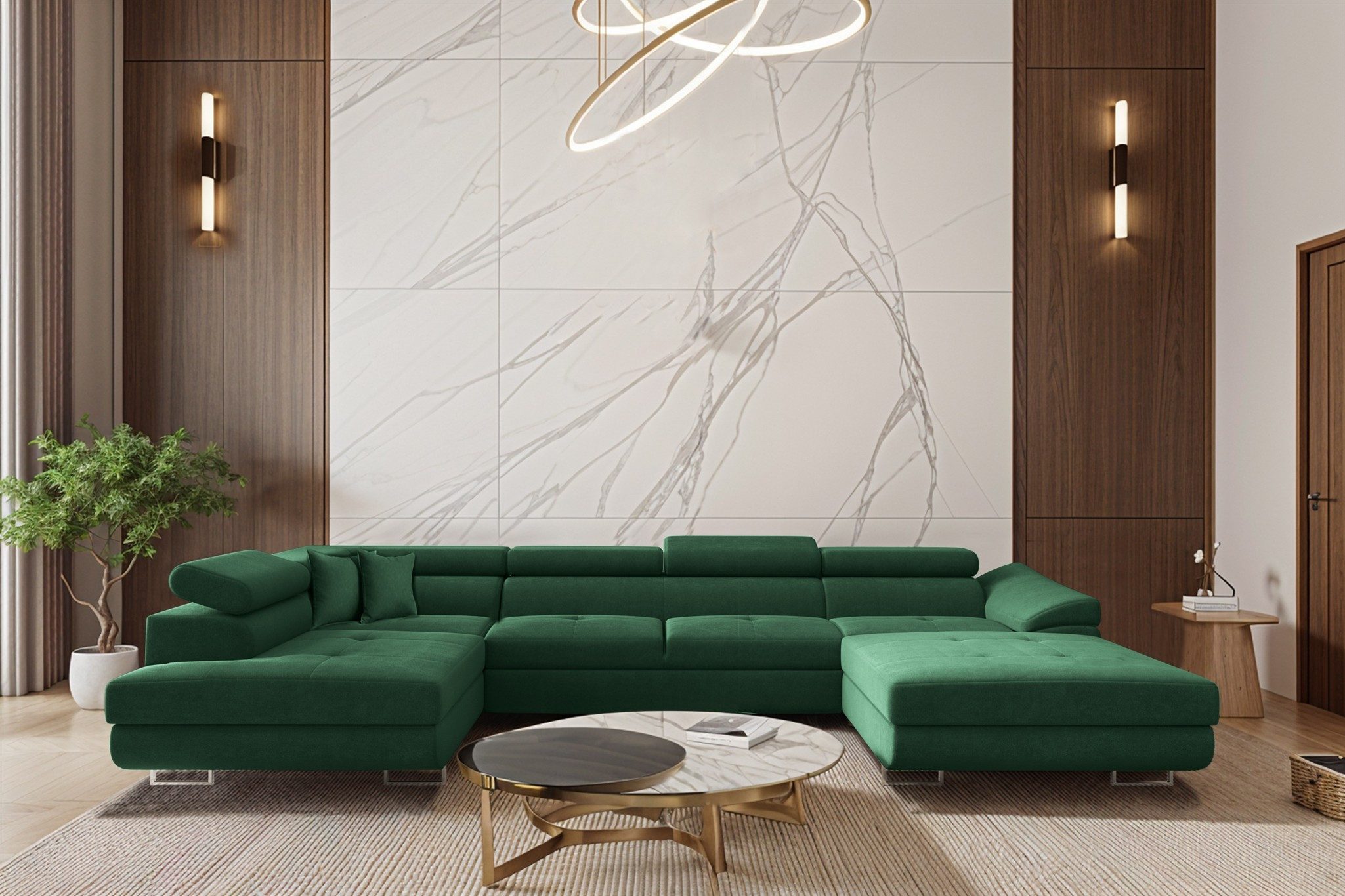 Fun Möbel Wohnlandschaft CARMELO Sofa mit günstig online kaufen