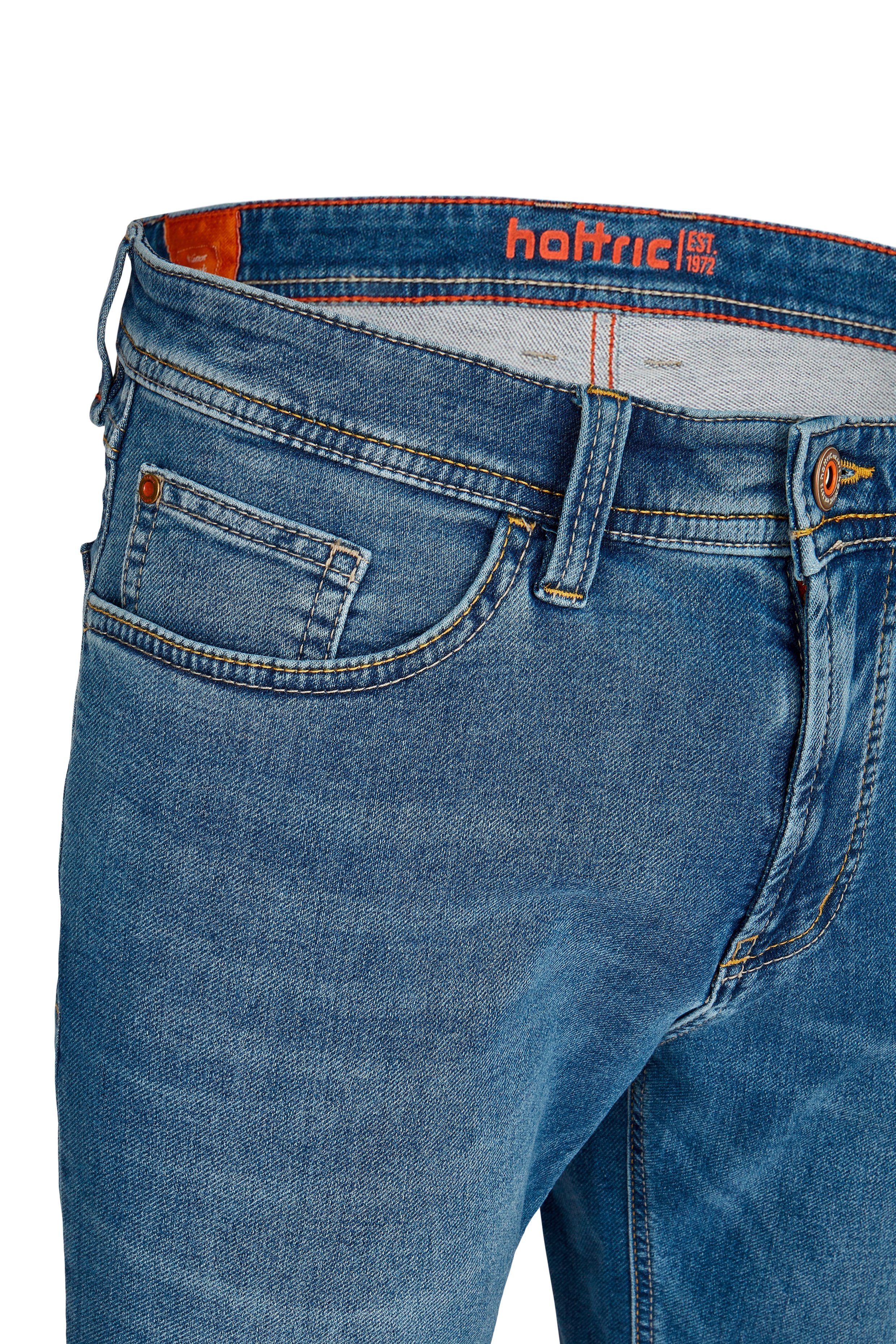 5712.44 blue light HATTRIC 5-Pocket-Jeans Hattric 698835 BERMUDA