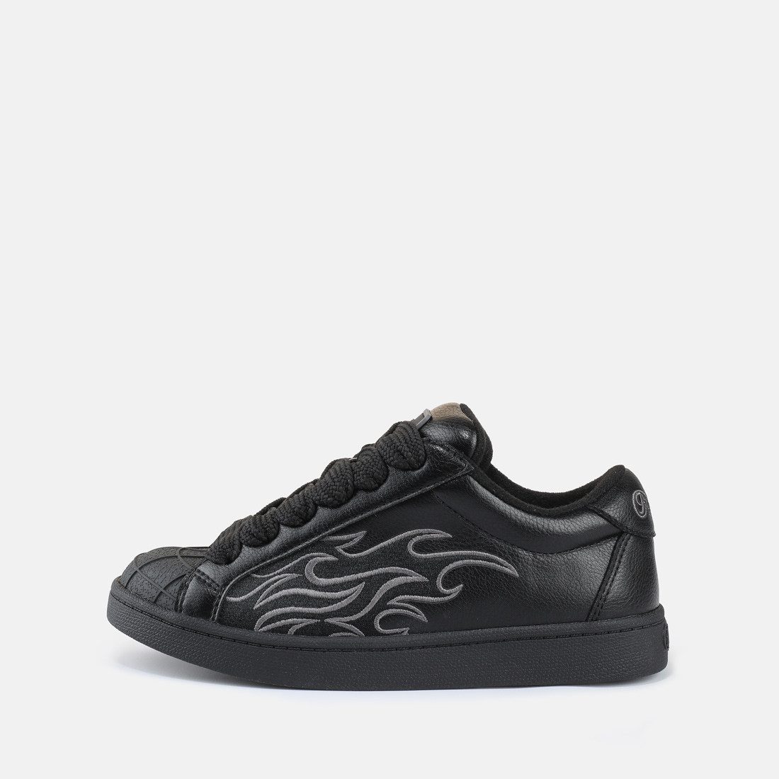 Buffalo LIBERTY FLAME Sneaker Freizeitsneaker, Halbschuh mit cooler Flammen-Applikation