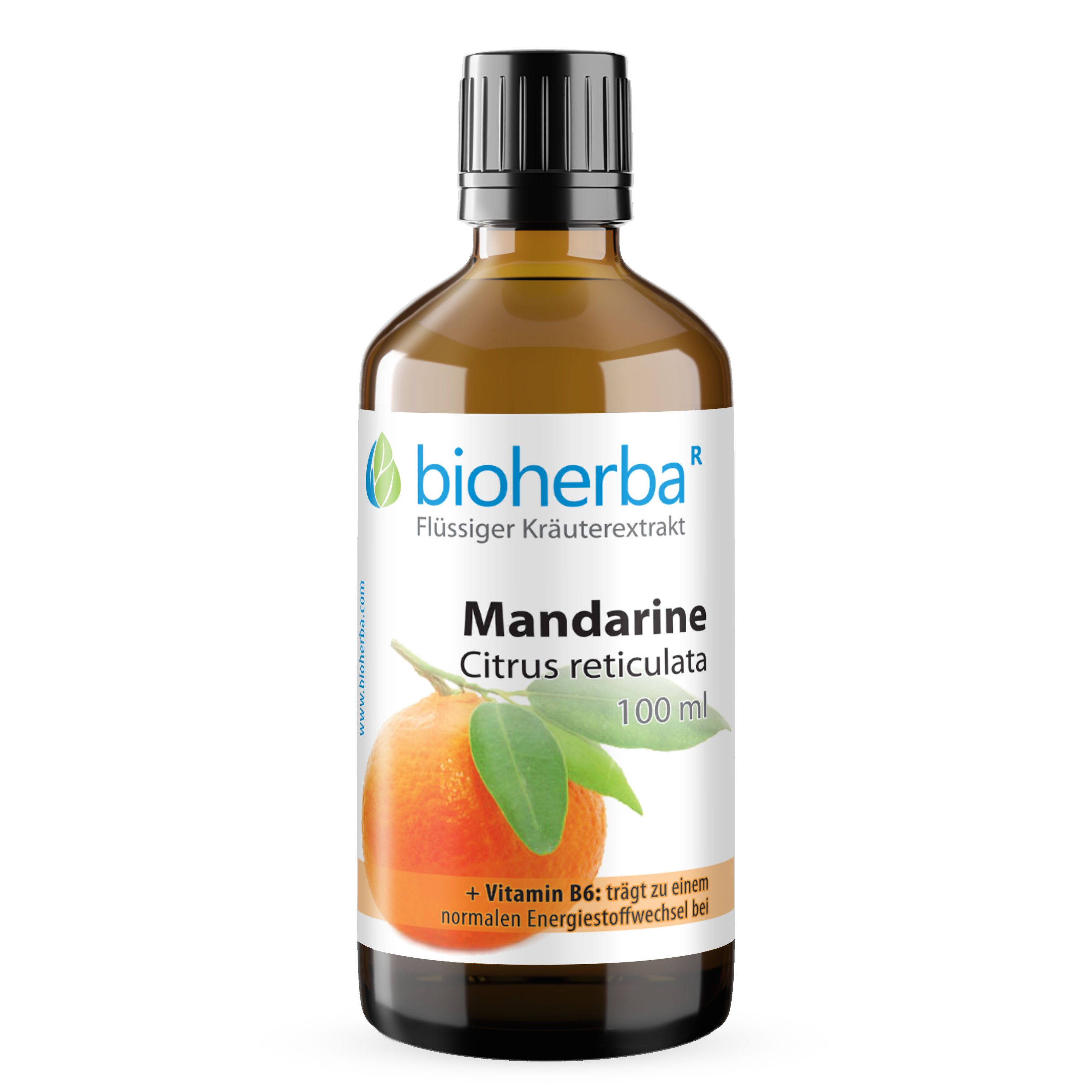 BIOHERBA R Bioherba Mandarine Citrus reticulata Tropfen Tinktur 100 ml Glasflasche, 1 er