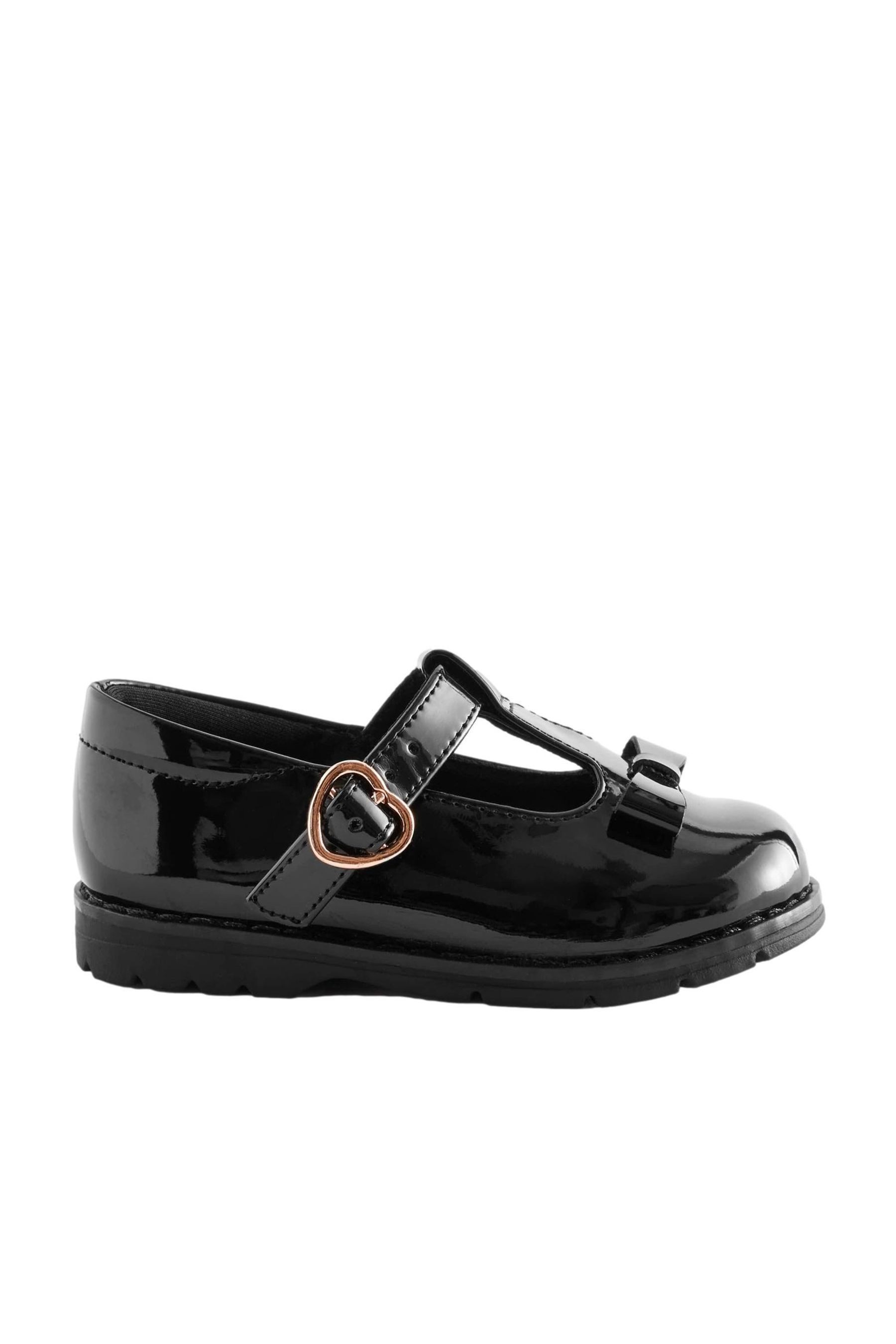 Next Kleinkinder-Schuhe mit T-Steg und Schleife T-Strap-Sandale (1-tlg)