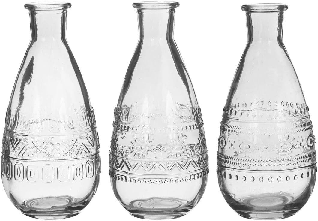 NaDeco Dekovase Glas Flasche Rome in günstig online kaufen