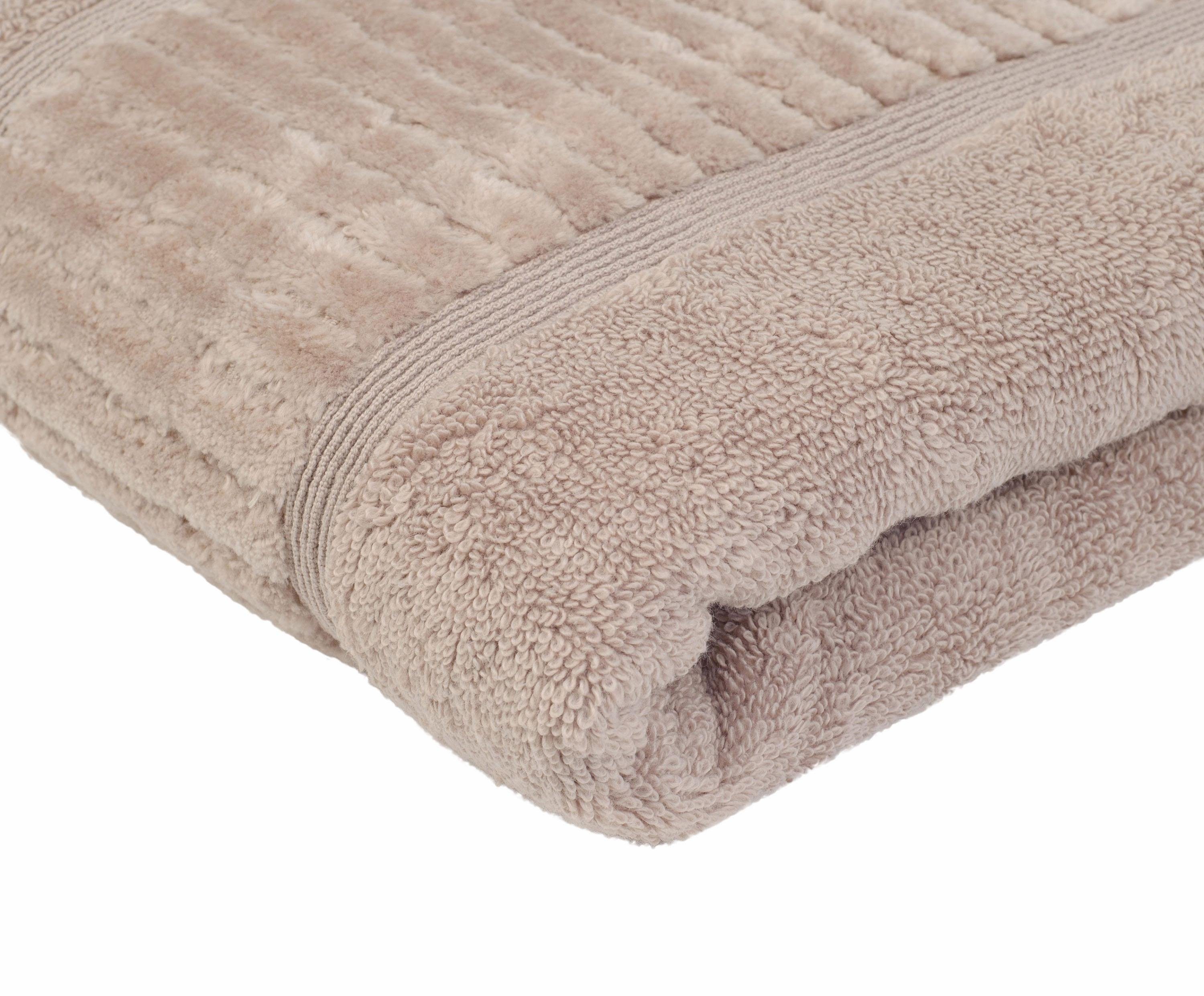 Gözze Badetuch BIO Frottier, Walkfrottee (1-St), Bio-Baumwolle, Uni-Farben, günstig online kaufen