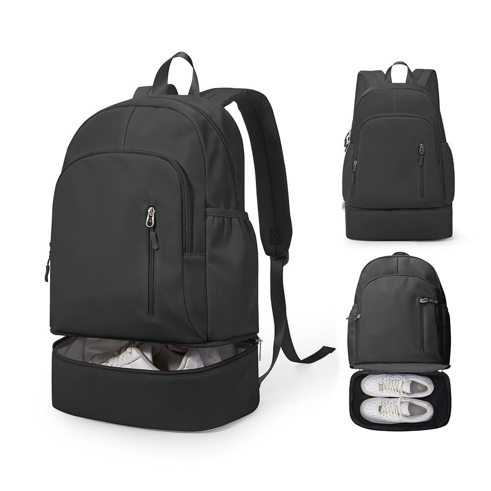 Agger Sportrucksack Rucksack,Gym-Rucksack für Damen und Herren,mit Schuhfach und Nassfach, Sportrucksack,für Fitness, Schwimmen und Freizeit,wasserdichter