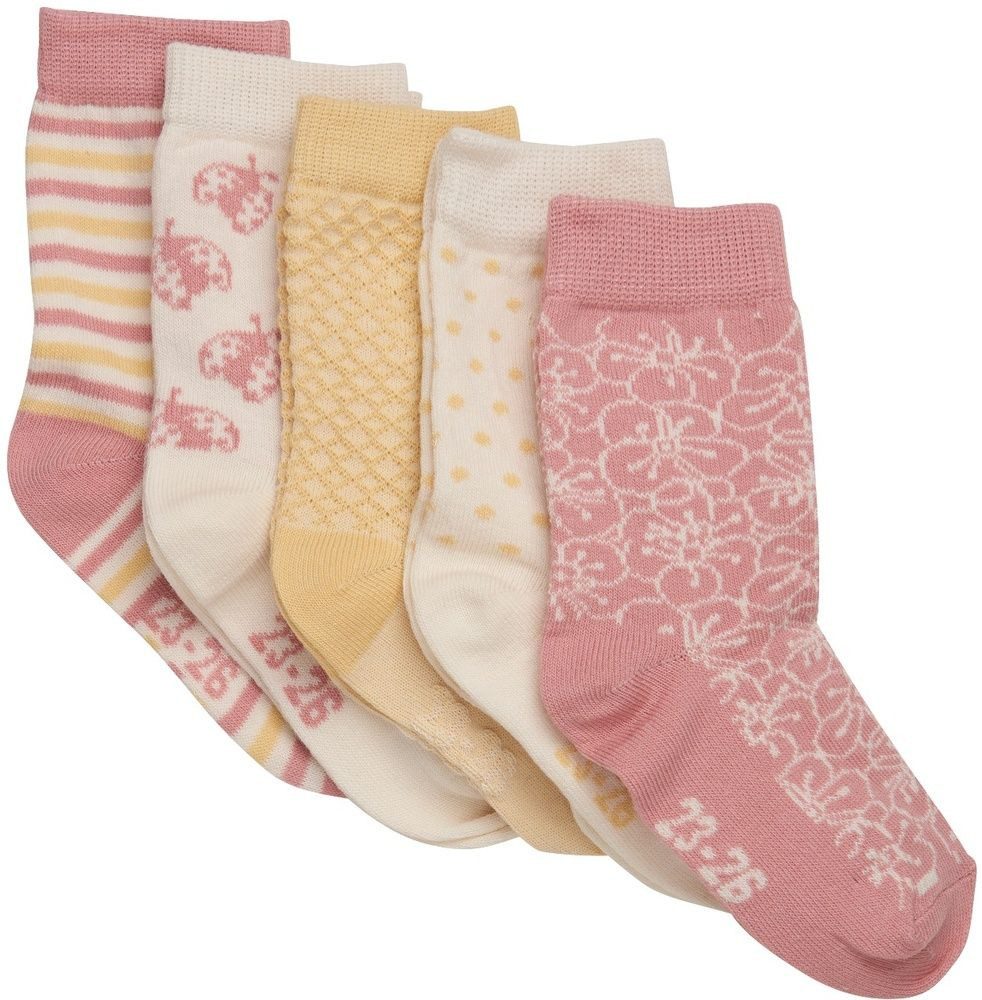 Minymo Socken Socks w. Pattern (5-pack)