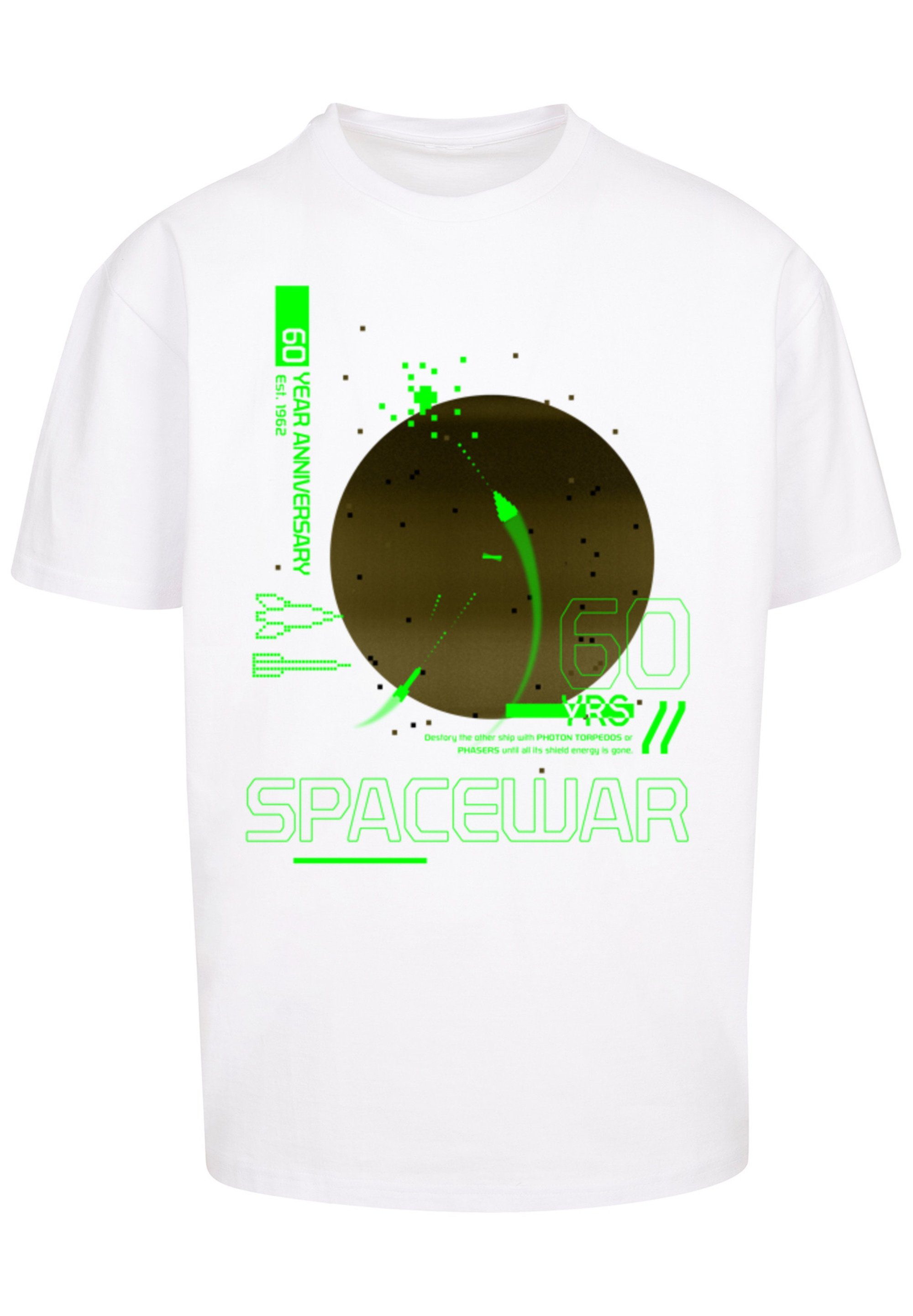 SpaceWar SEVENSQUARED weiß Retro Gaming F4NT4STIC Print T-Shirt
