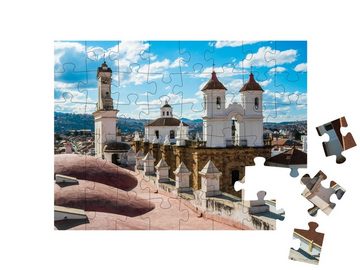 puzzleYOU Puzzle Kloster San Felipe Neri aus der Kirche La Merced, 48 Puzzleteile, puzzleYOU-Kollektionen