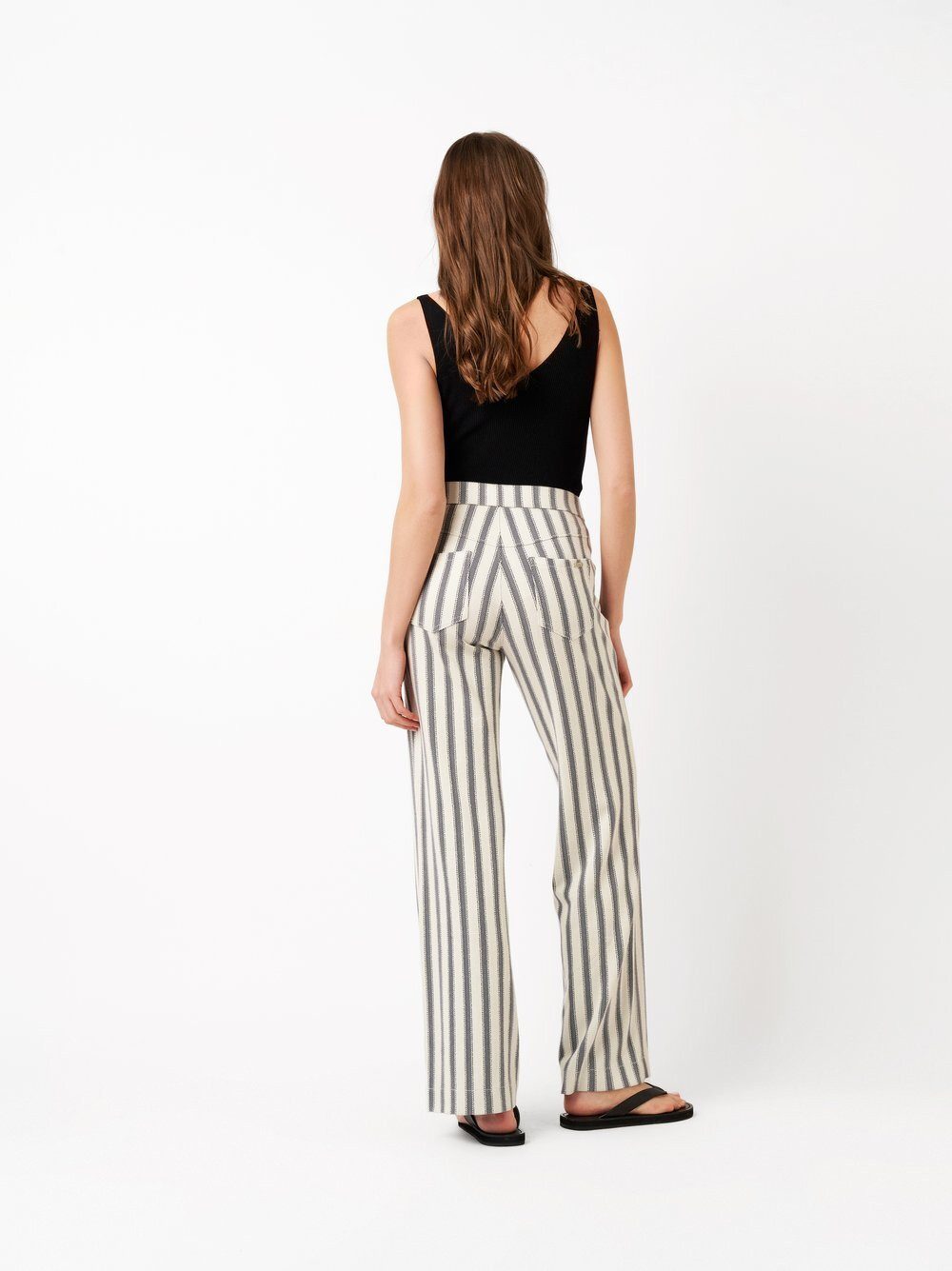 ROSNER Bootcuthose Audrey Sailor (1-tlg) mit Sailor-Front und Streifen