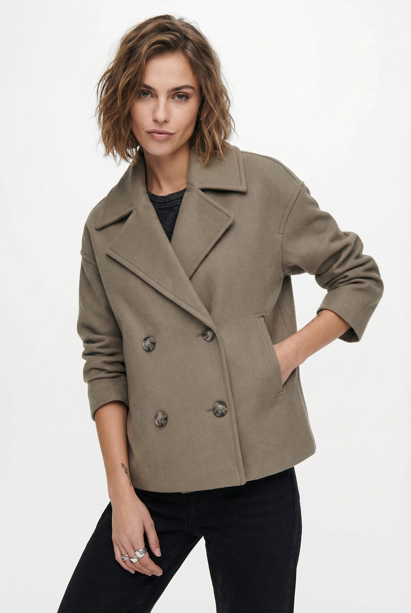 ONLY Kurzjacke ONLMALIKA LIFE JACKET OTW