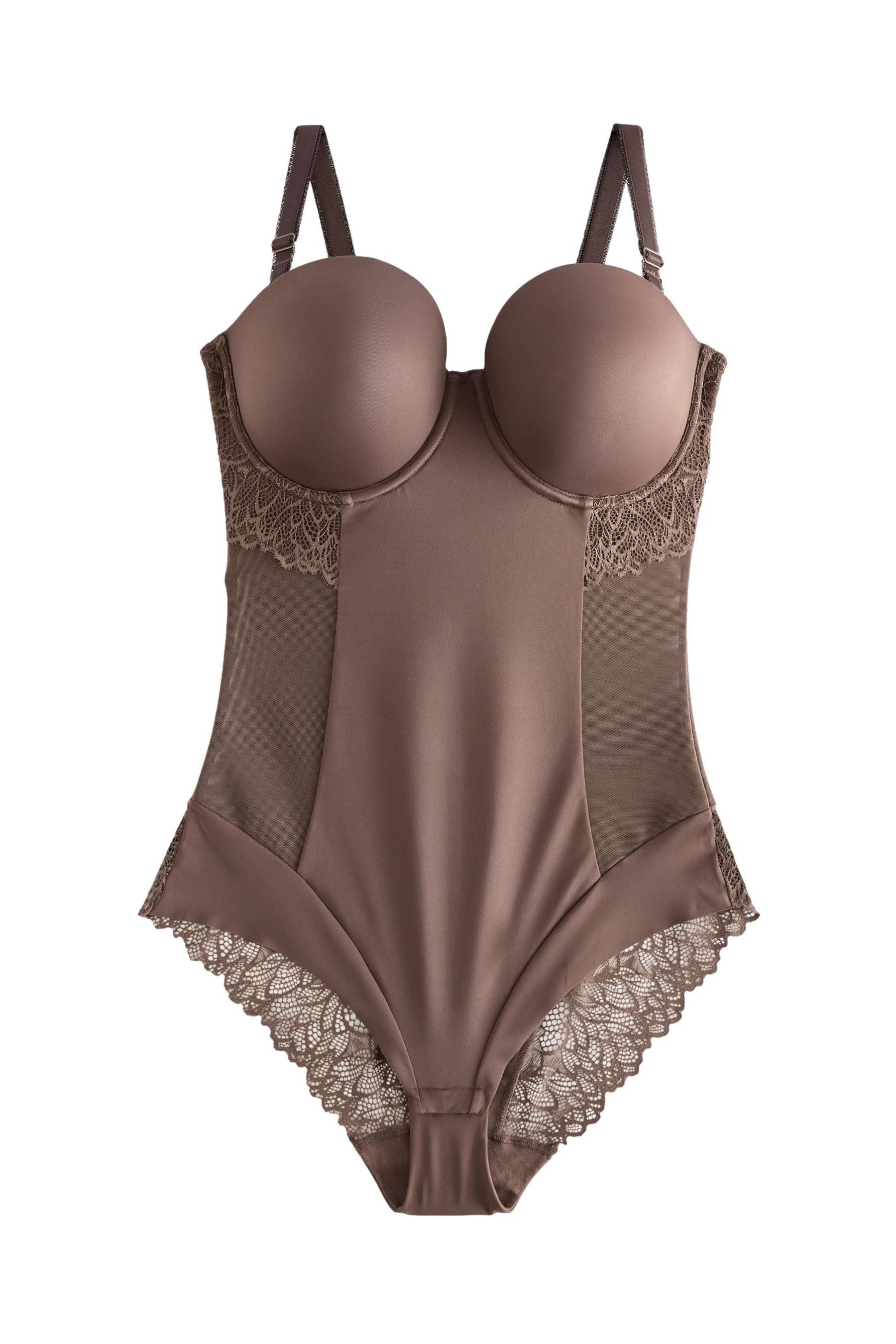 Next Miederbody Stark figurformender Spitzenbody wattiert, DD+ (1-tlg)