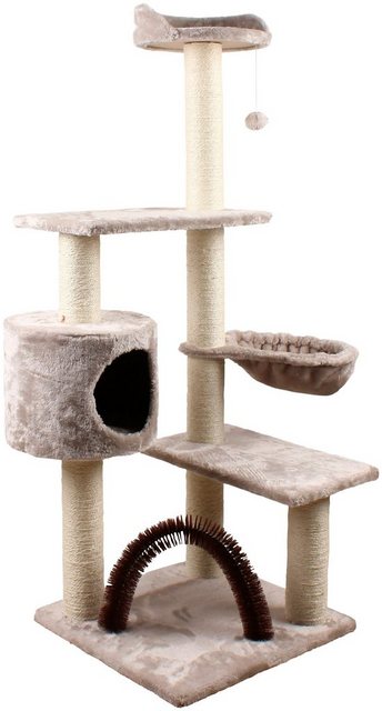 SILVIO DESIGN Kratzbaum Etagenboy, B/T/H: 50/60/138 cm, grau