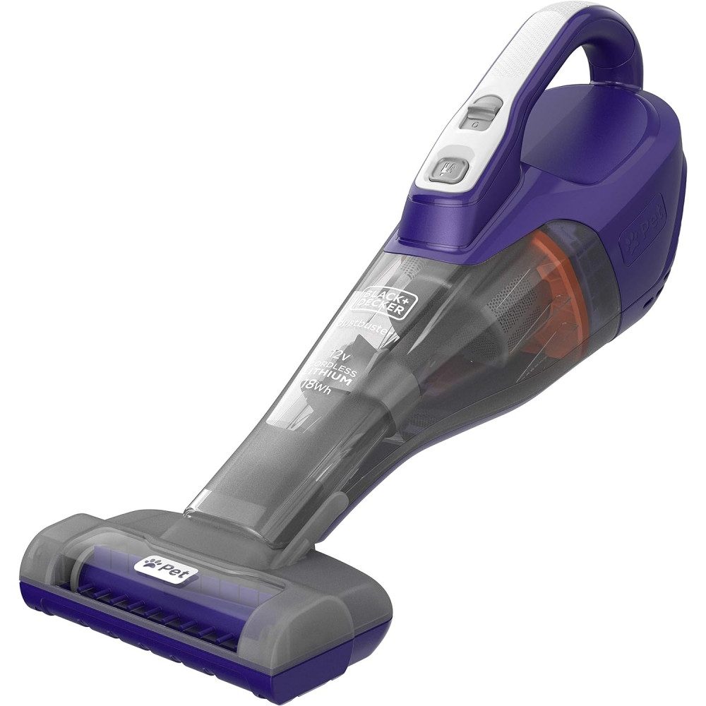 Black + Decker Handstaubsauger DVB315JP Dustbuster Pet - Handstaubsauger - violett/titanium