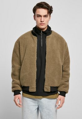 URBAN CLASSICS Winterjacke Urban Classics Herren Boxy Sherpa Jacket (1-St)