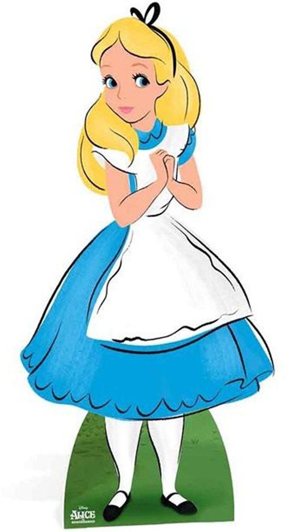 Dekofigur Alice im Wunderland Pappaufsteller Alice