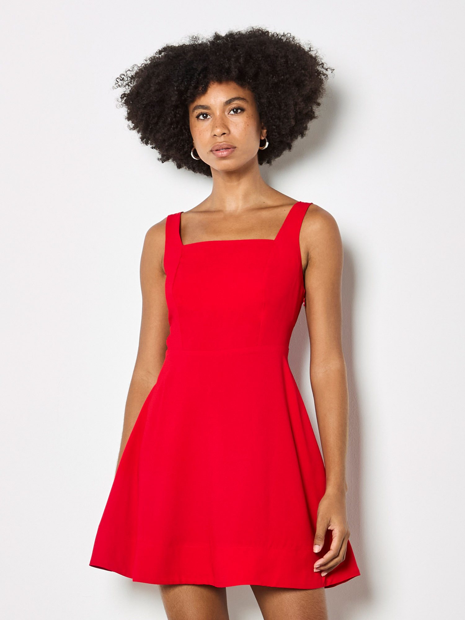 Apricot Etuikleid Fit-and-Flare-Kleid in unifarben günstig online kaufen