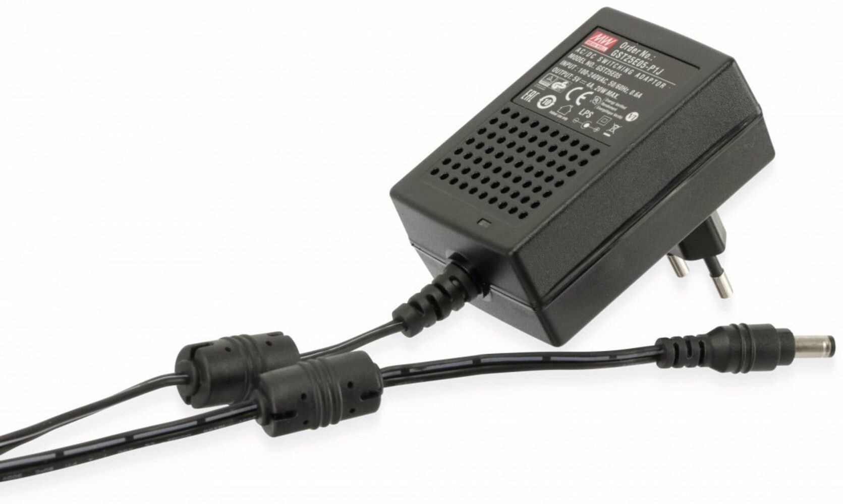 MeanWell "GST25E05-P1J" 5V, 20W, Niedervolt LED Trafo