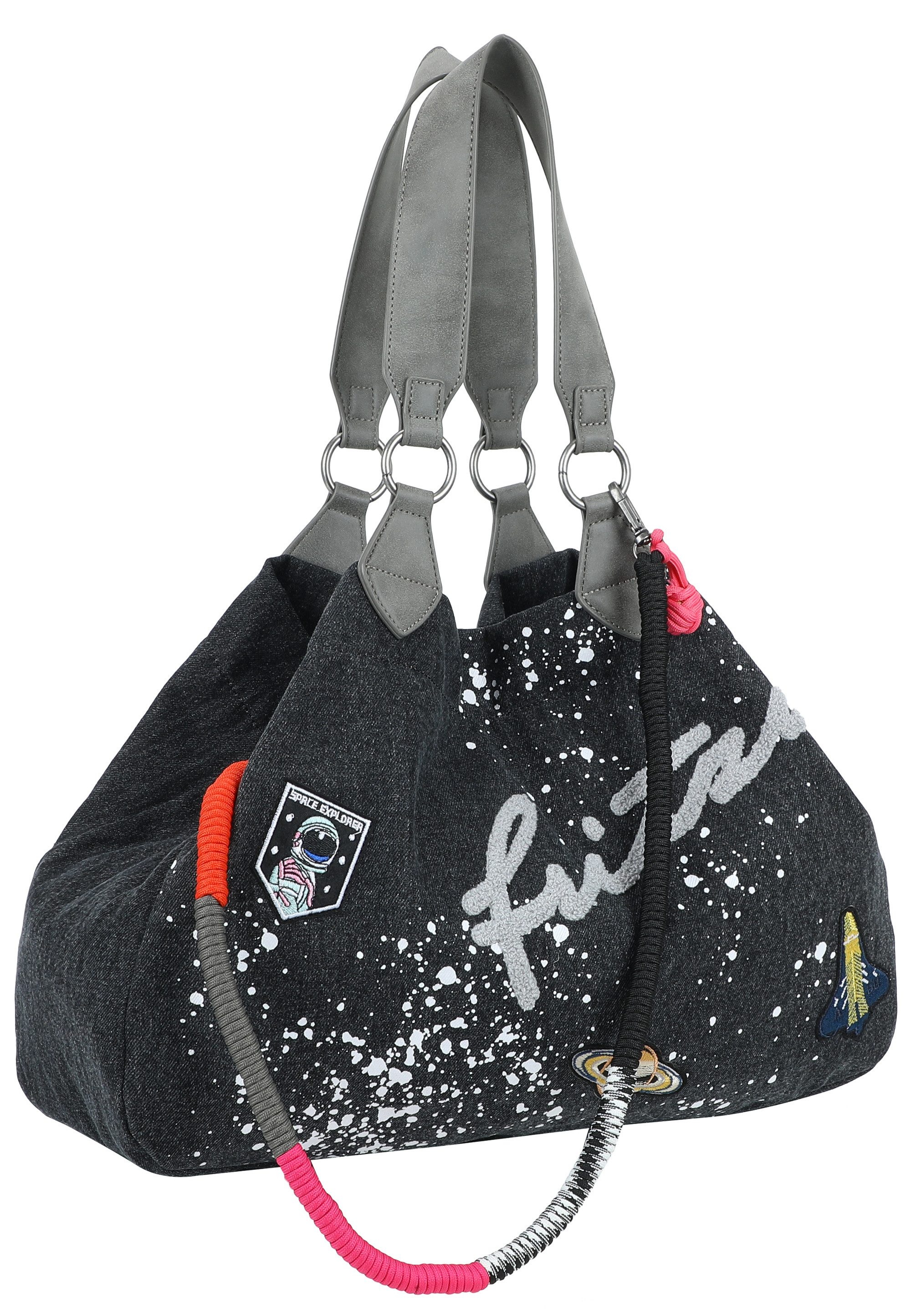 Fritzi aus Preußen Henkeltasche Out of Space, mit coolem Sprinkle-Print