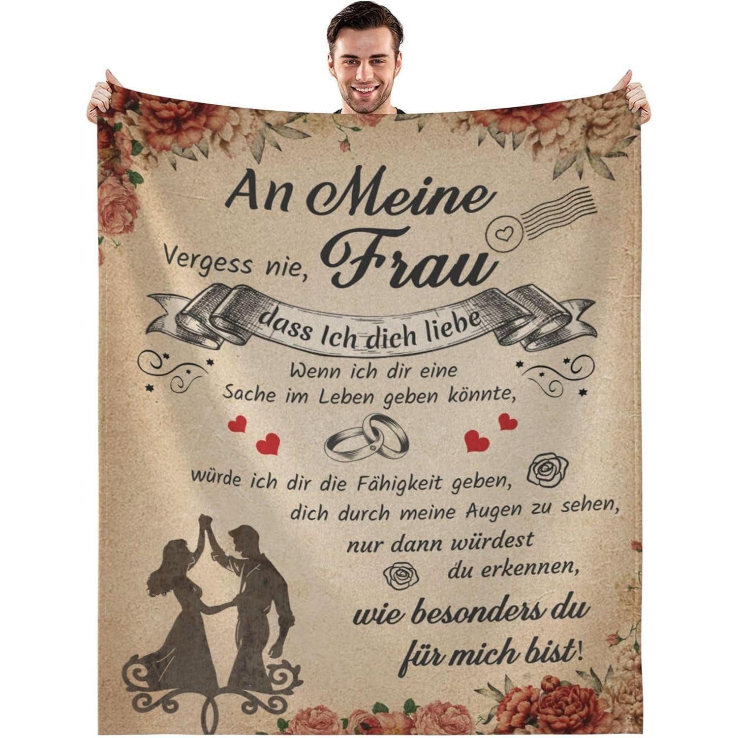 LuxusKollektion Badaccessoire-Set Fleecedecke 150x200cm Hochzeitsgeschenk Frauen Geschenke 04 150x200cm