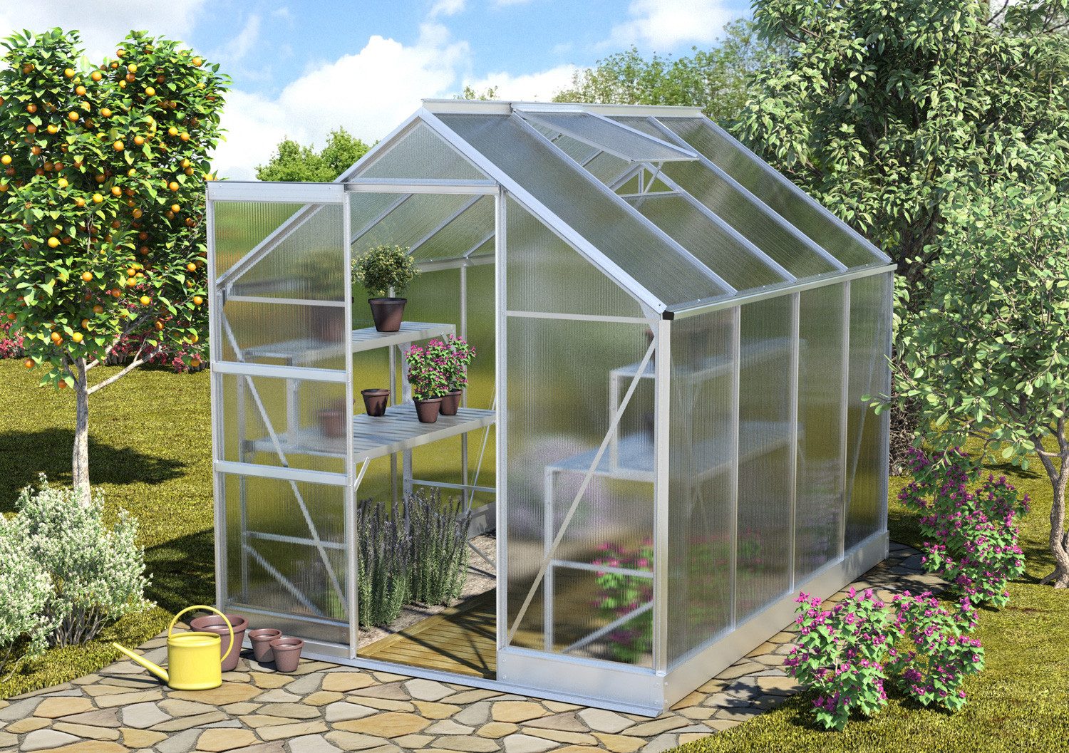 Vitavia Gewächshaus Apollo 5000 | Raba... Vitavia Gewächshaus Apollo 5000 | Raba...