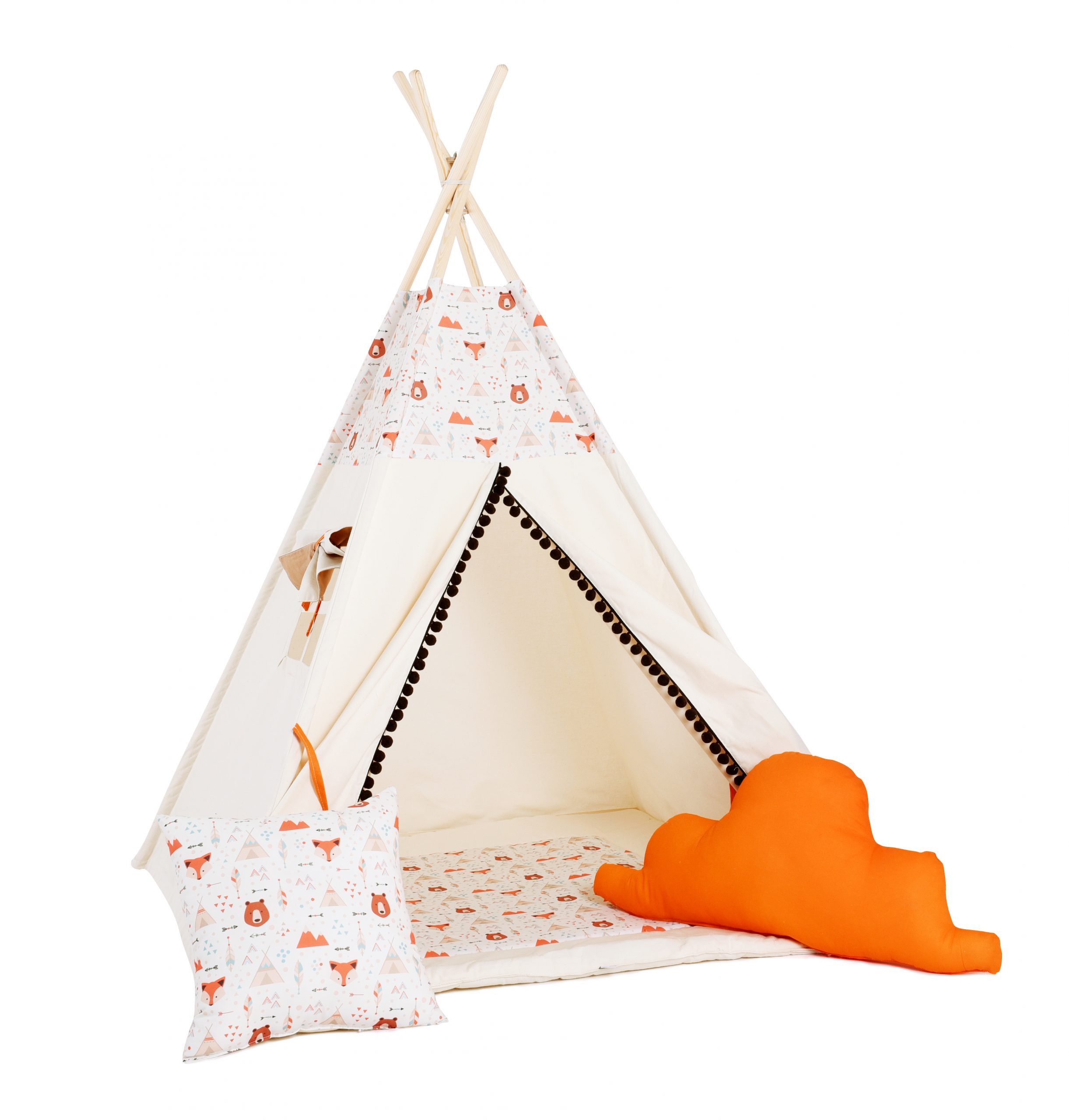 Rainbow Kids Tipi-Zelt Kinderzelt Spielzelt Teepee günstig online kaufen