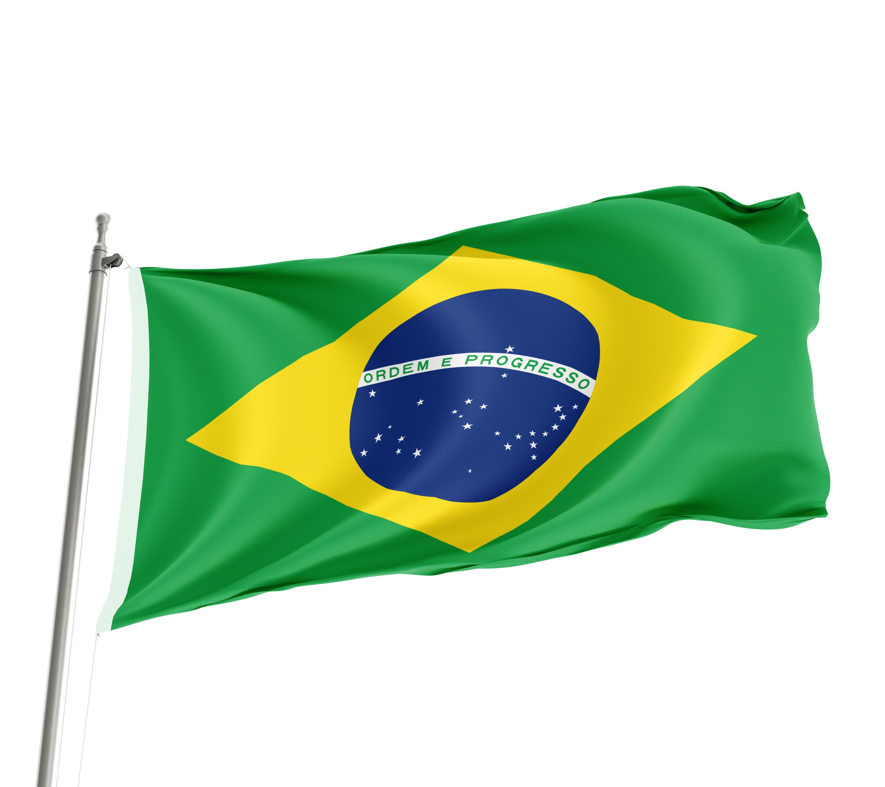 Blümelhuber Flagge Flagge Brasilien 45cm x 30cm (1-St)