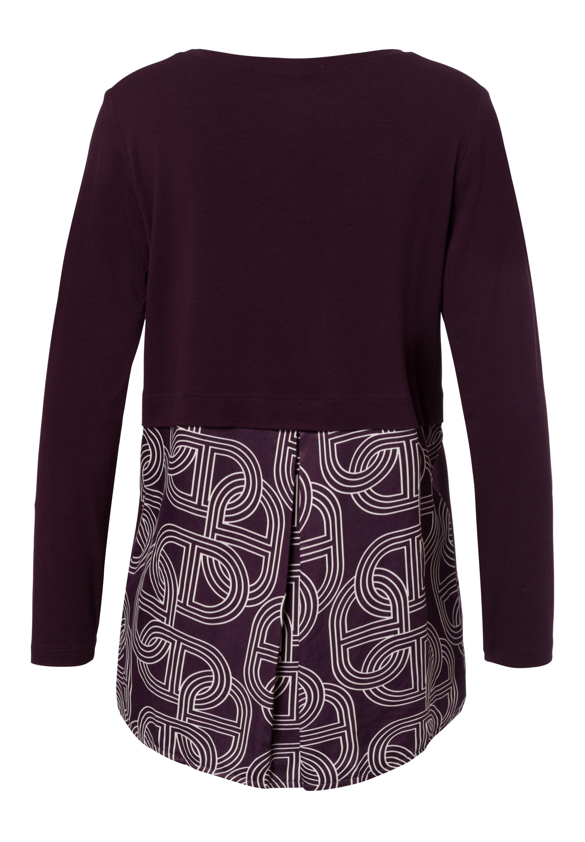 TUZZI T-Shirt Shirt GLAM ON TRACK mit angesetztem Saum günstig online kaufen