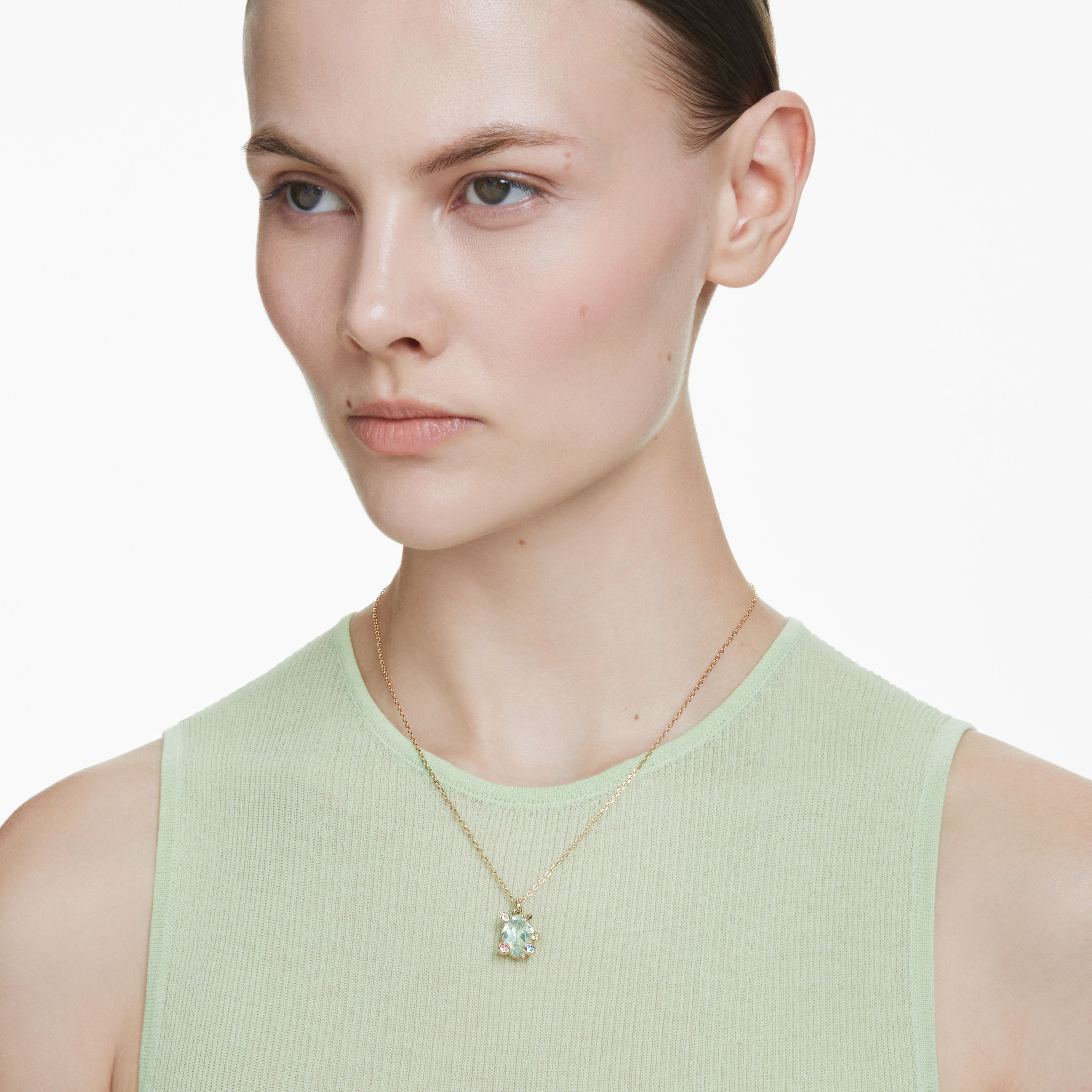 Swarovski Collier silberfarben...