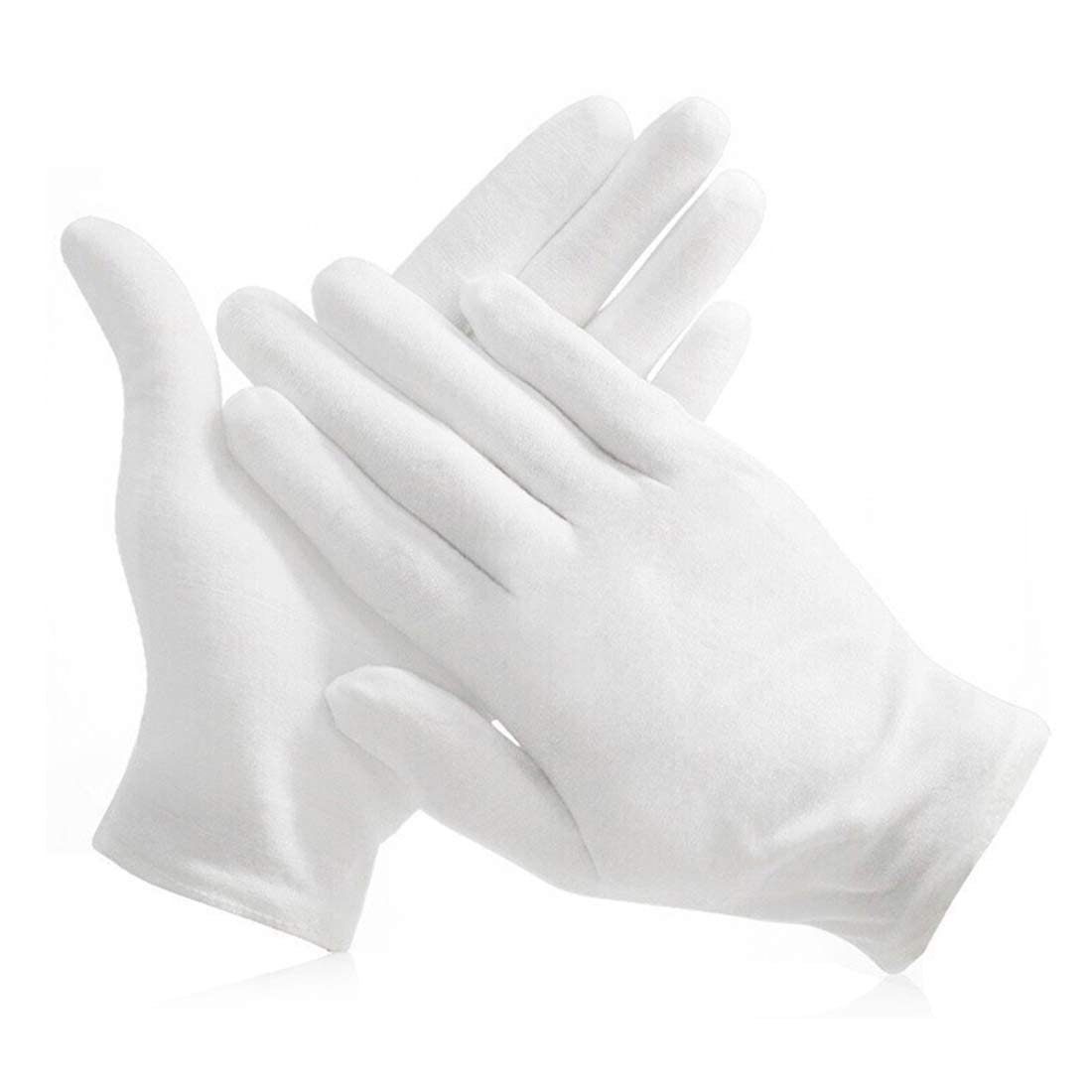 Coonoor Baumwollhandschuhe 12/24 Stck./Pack, waschbar bei 60°C (12-St) günstig online kaufen