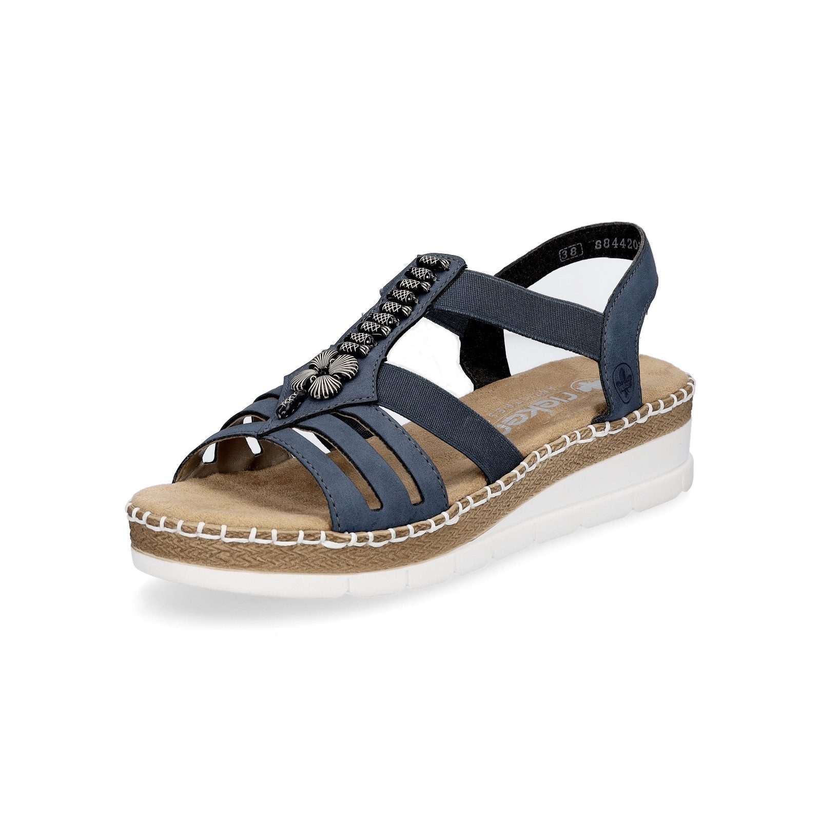 Rieker Rieker Damen Sandale blau Sandale günstig online kaufen