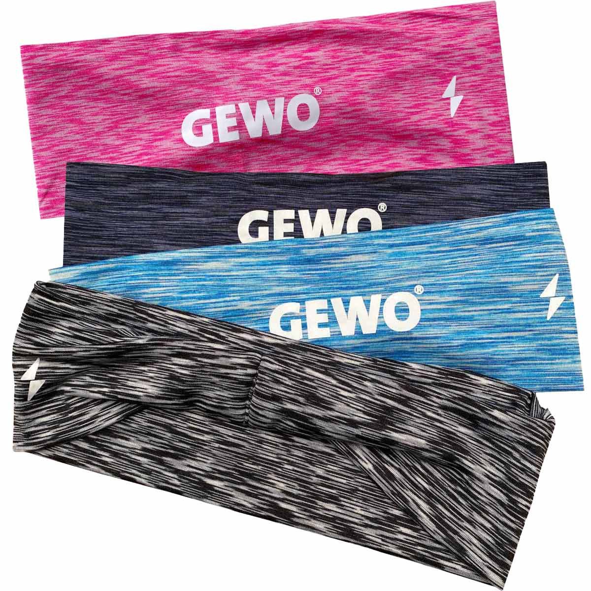 Gewo Stirnband für Sport und Freizeit, Elastische Haarband Unisex Tischtennis