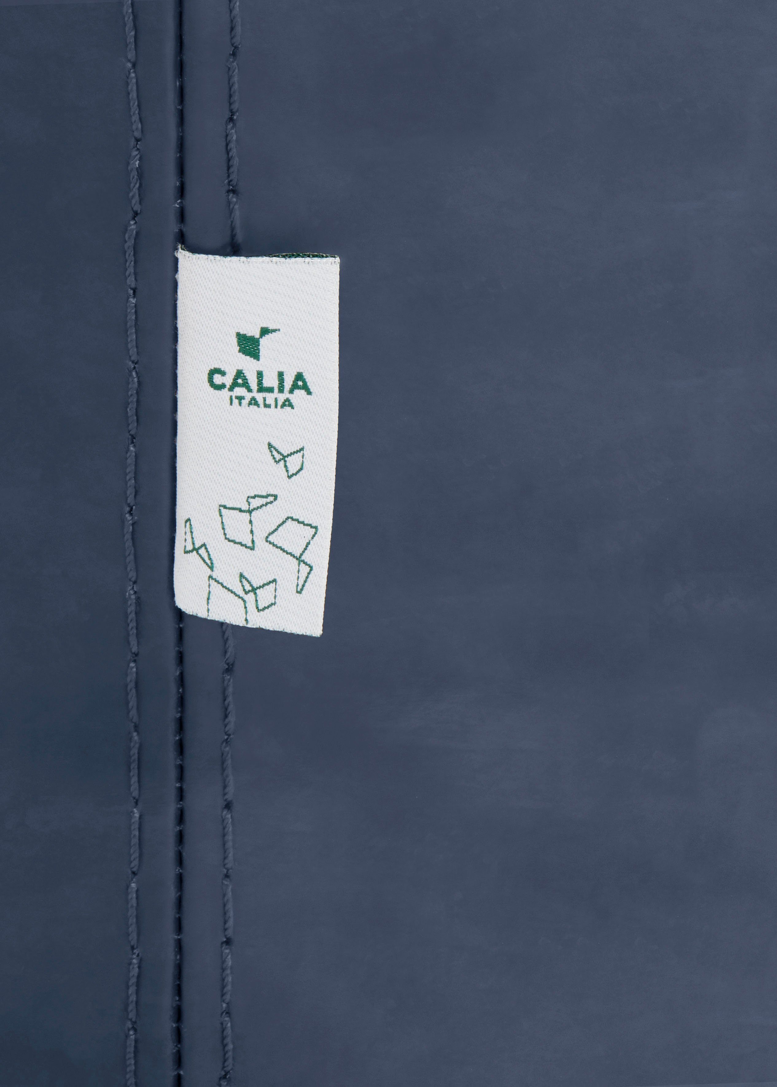 CALIA ITALIA Sessel blue Luxus-Microfaser Gaia, Care Ginevra Hydro mit