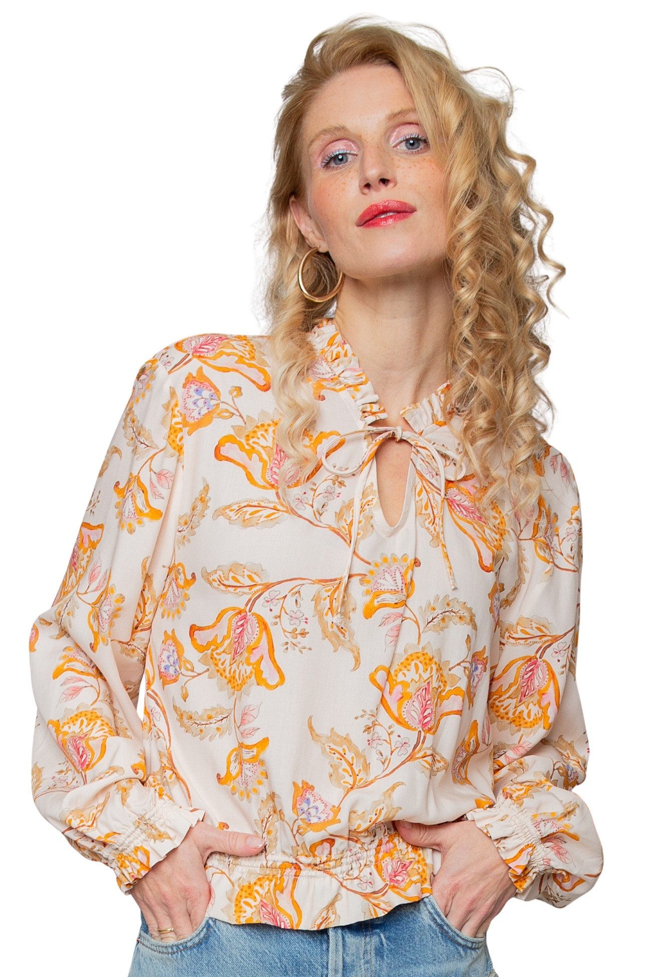 Emily Van Den Bergh Schlupfbluse Damenbluse 8825-972