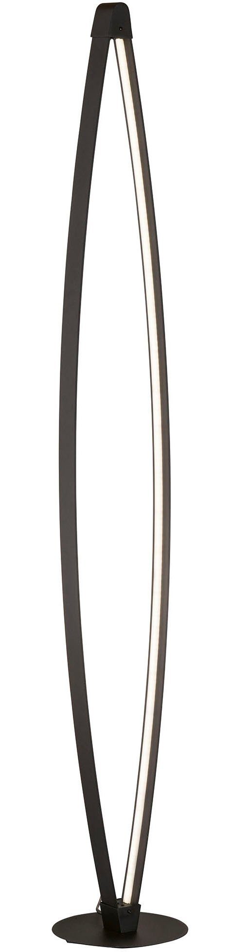 FISCHER & HONSEL Stehlampe Fenga, LED fest integriert, langlebige LED, dimmbar