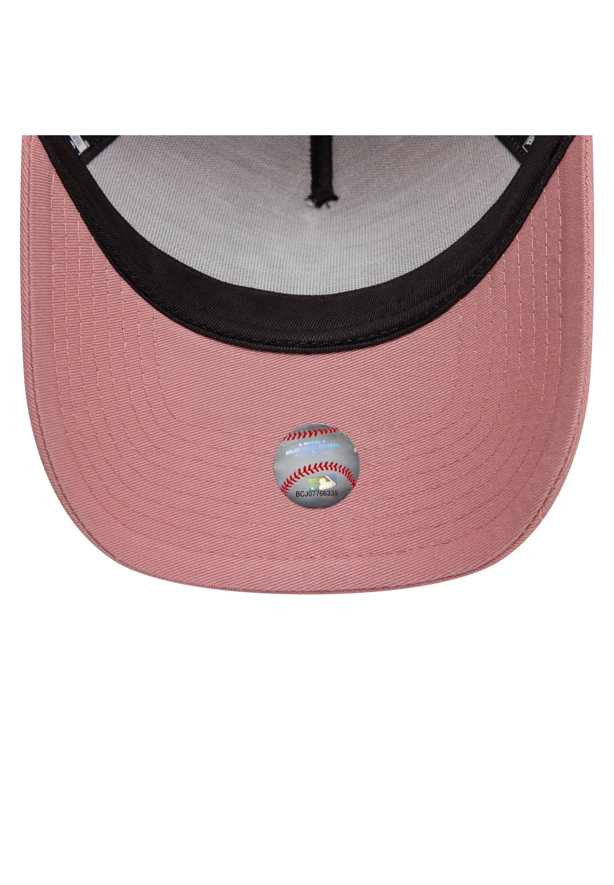 New Era Baseball Cap New York Yankees MLB League Essential Rosa Verstellbare A-Frame Trucke (1-St) – Bild 5 von 5