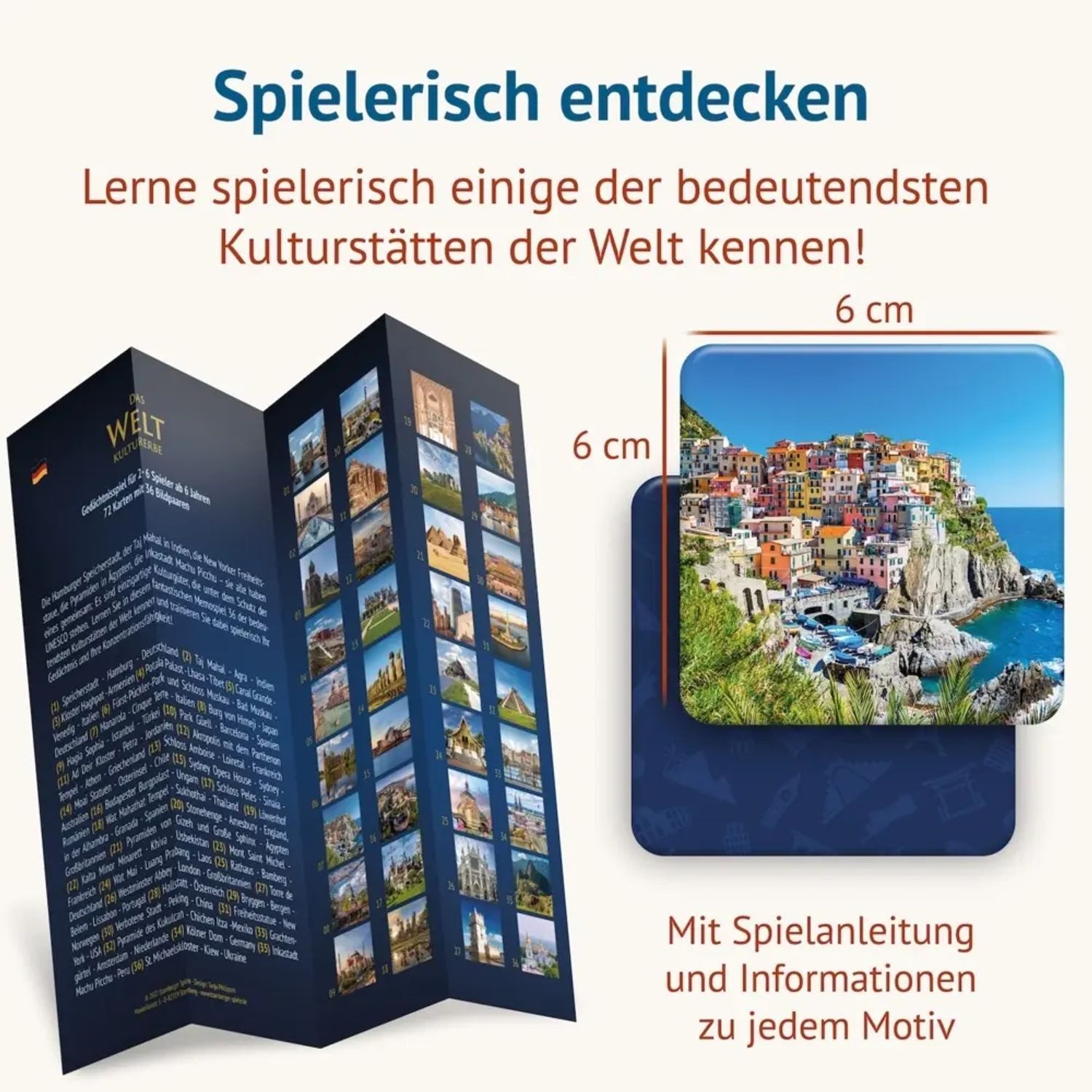Spiel Das Weltkulturerbe - Memospiel