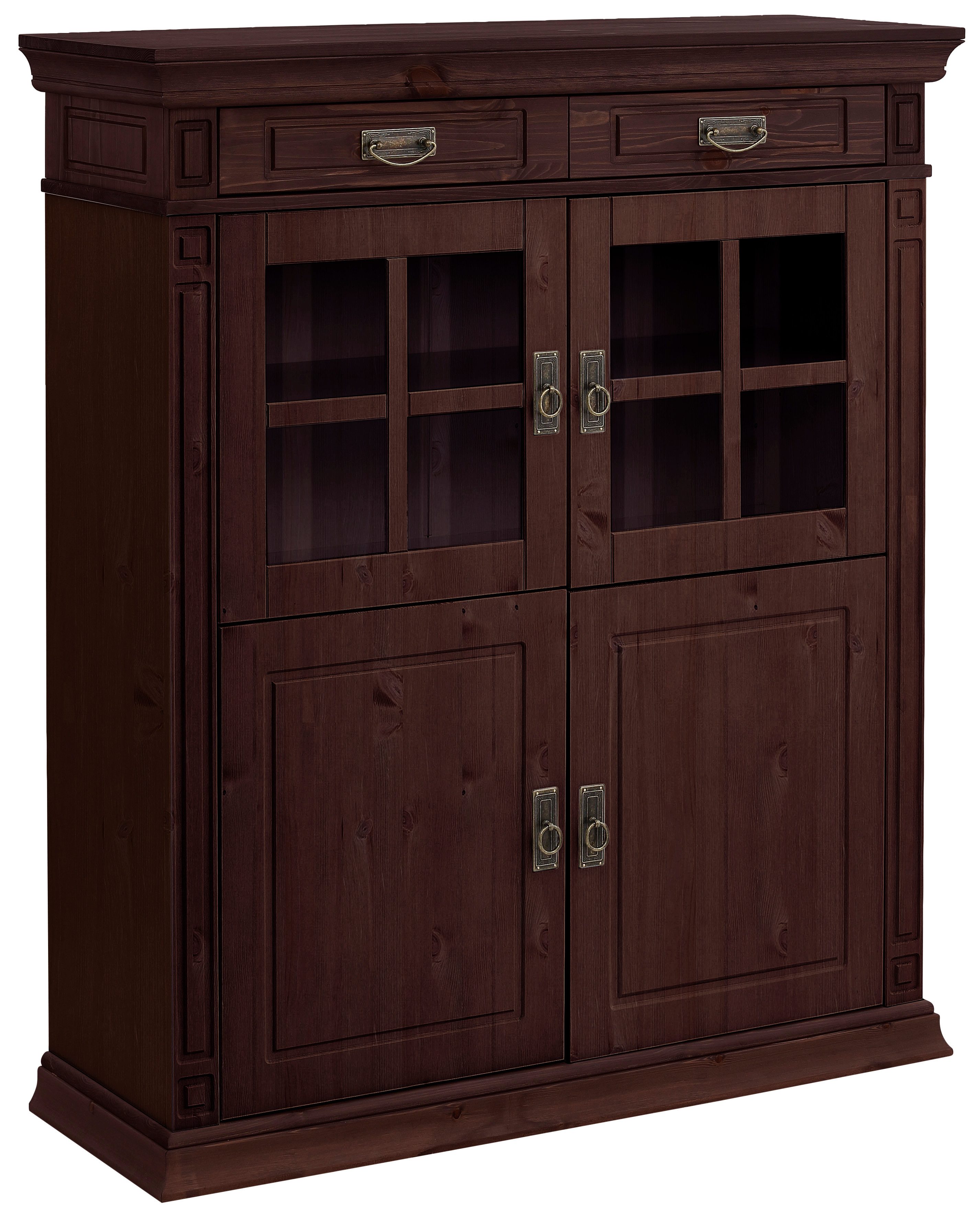 Home affaire Highboard Vinales, Vitrine, Breite günstig online kaufen