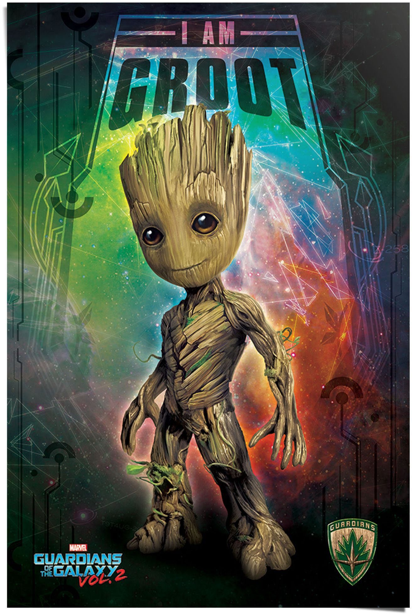 Reinders! Poster »Poster Guardians Of The Galaxy Vol.2 Ich bin Groot«, Film  (1 Stück) online kaufen | OTTO