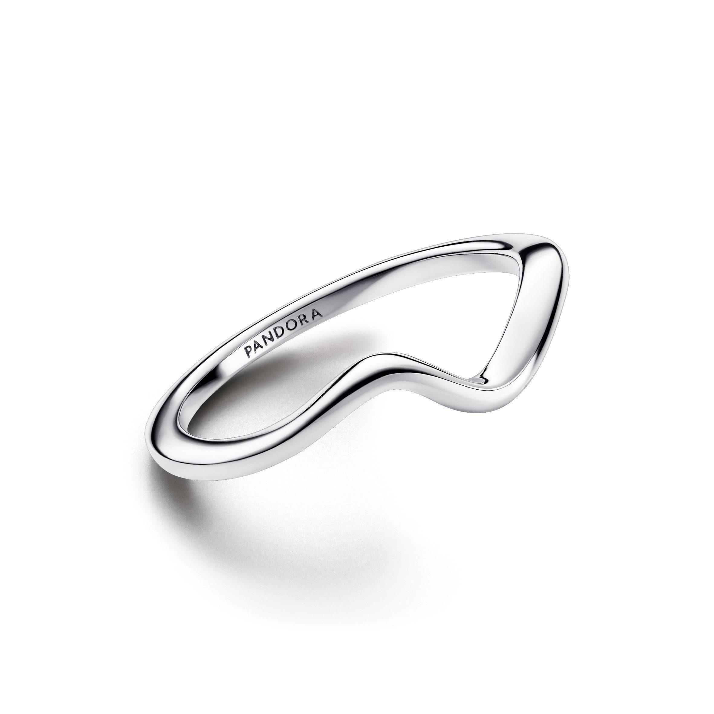 Pandora Silberring Pandora Ring Wave 193095C00-52 Silber W52