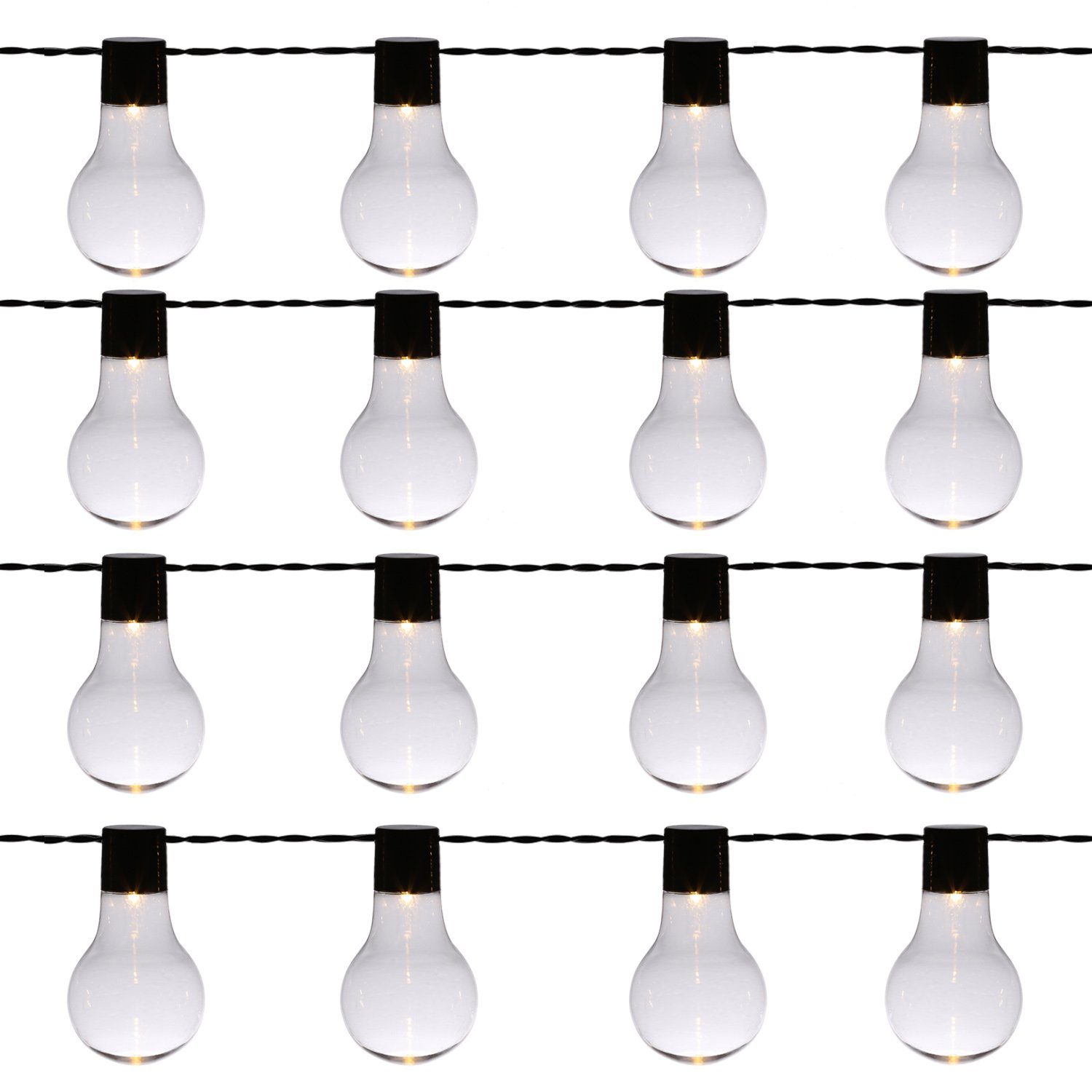 MARELIDA LED-Lichterkette LED Party Garten Lichterkette 16 Glühbirnen 4,5m günstig online kaufen