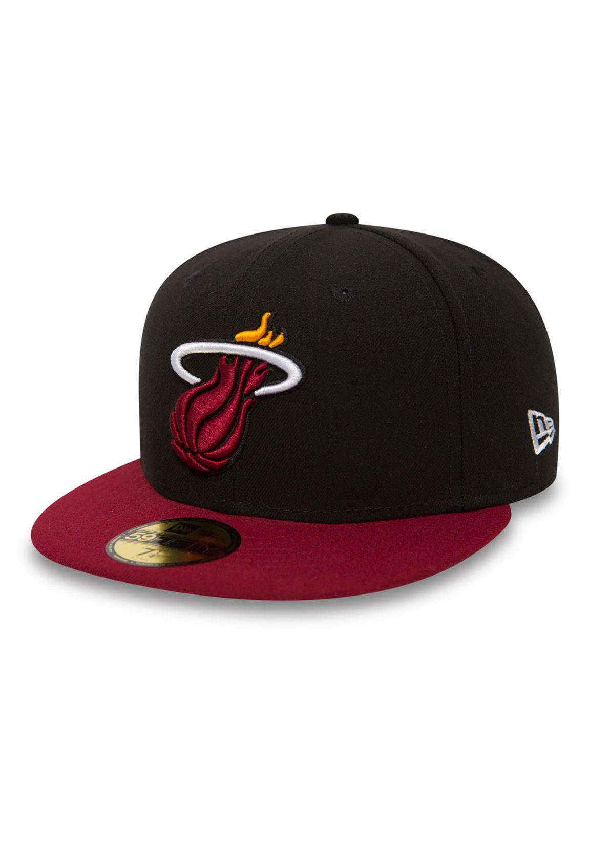 New Era Baseball Cap New Era 59Fiftys Cap - MIAMI HEAT - Black-Red günstig online kaufen