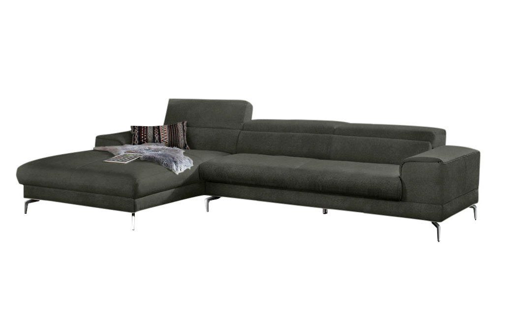 343cm Ecksofa Breite wahlweise Sitztiefenverstellung, Kopfteilverstellung, W.SCHILLIG mit piedroo,