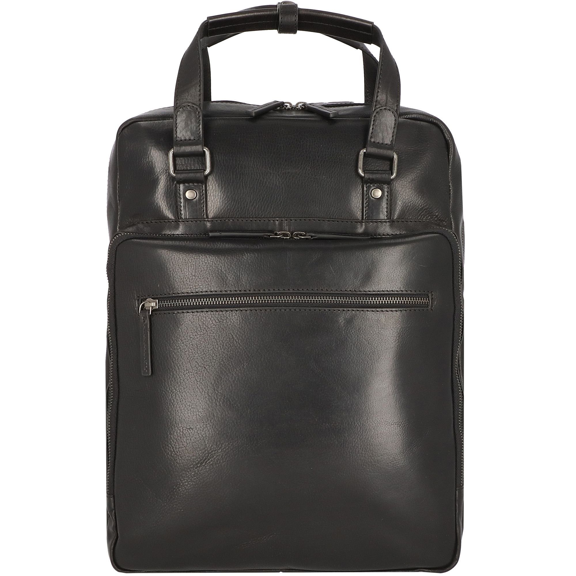 Leonhard Heyden Laptoprucksack Roma, Leder