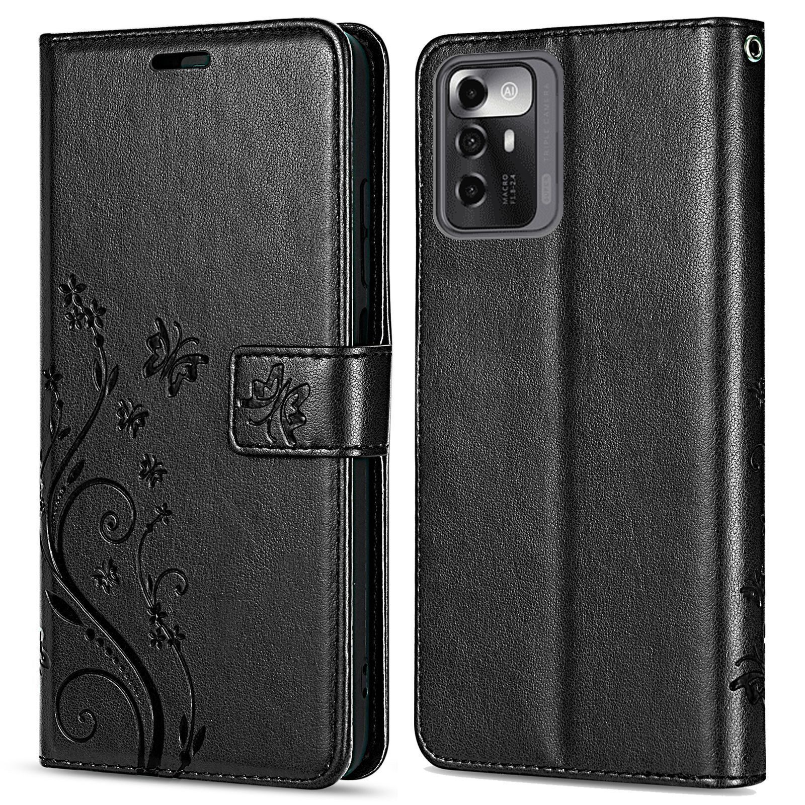 betterfon Handyhülle Handytasche für ZTE Blade V40 Vita Klapphülle, Bookstyle-Hülle: Magnetverschluss 3 Kartenfächer & Standfunktion