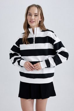 DeFacto Sweatshirt Damen Sweatshirt LOOSE FIT