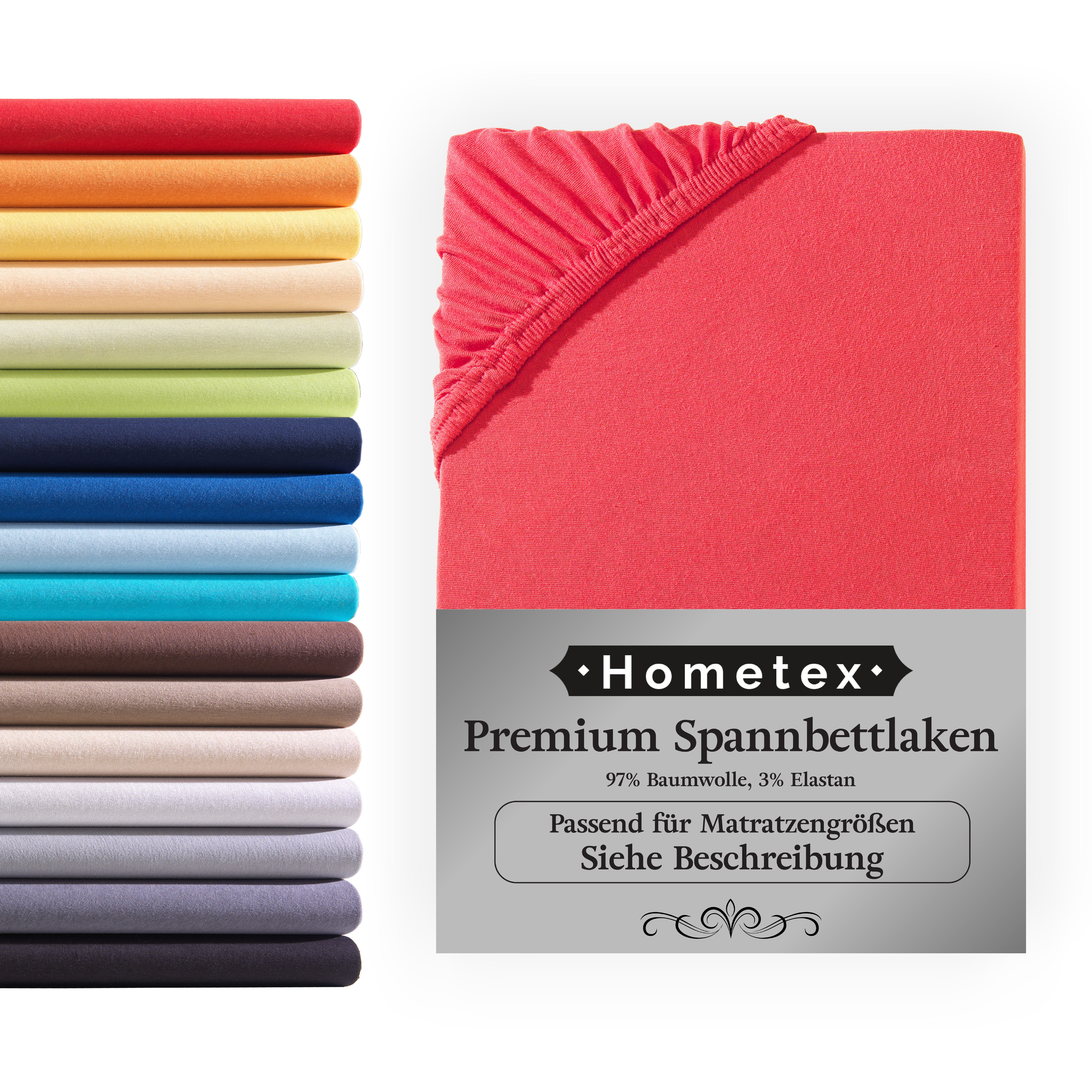 Rot - Premium Qualität 190 g/m²