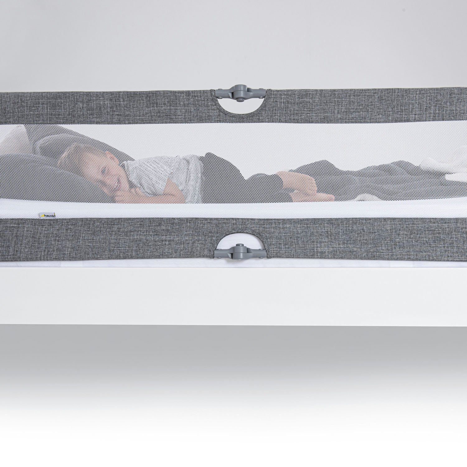 - melange Hauck N Safe grey Sleep Bettschutzgitter Plus XL