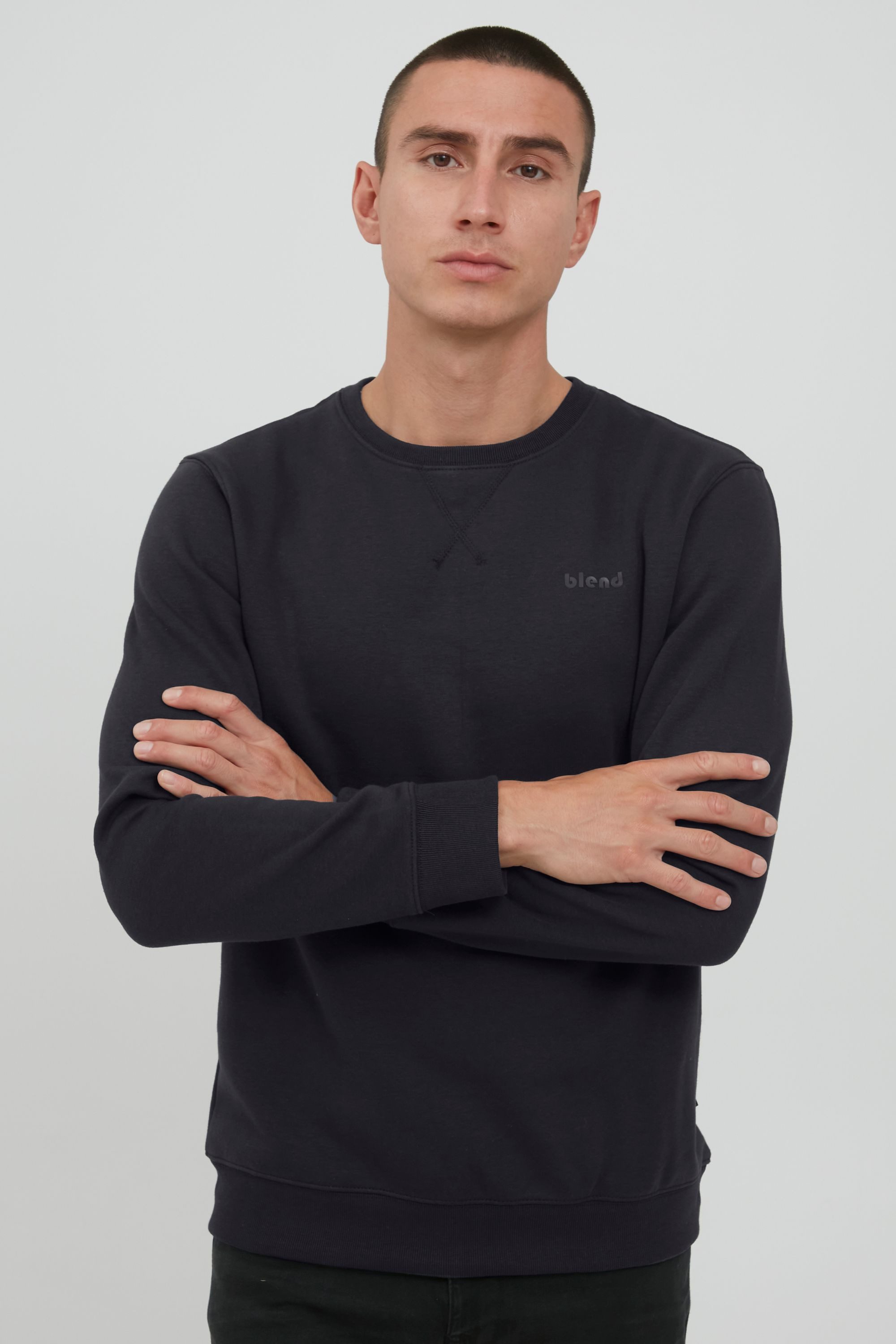 Blend Rundhalspullover BHDownton Klassisches Sweatshirt mit günstig online kaufen