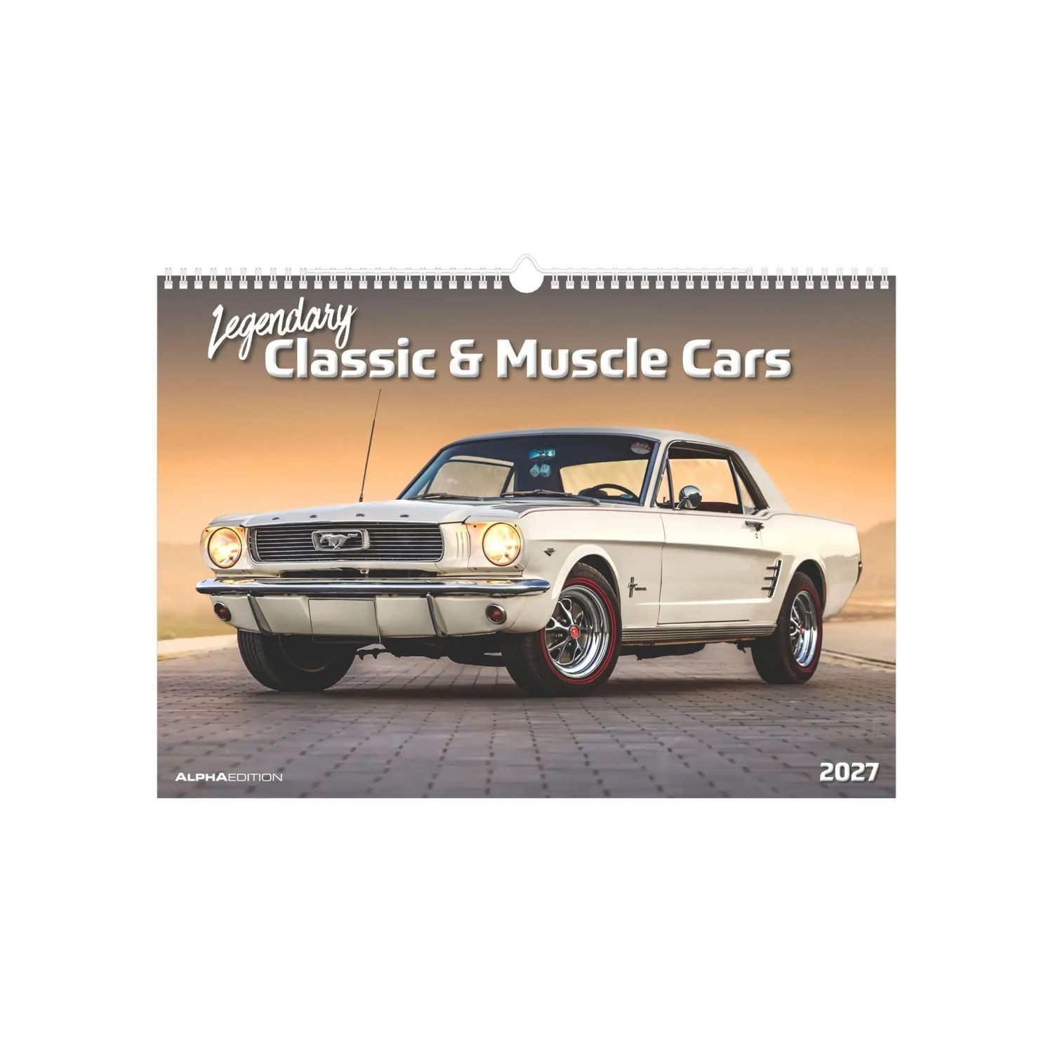 Wandkalender Legendary Classic & Muscle Cars 2027