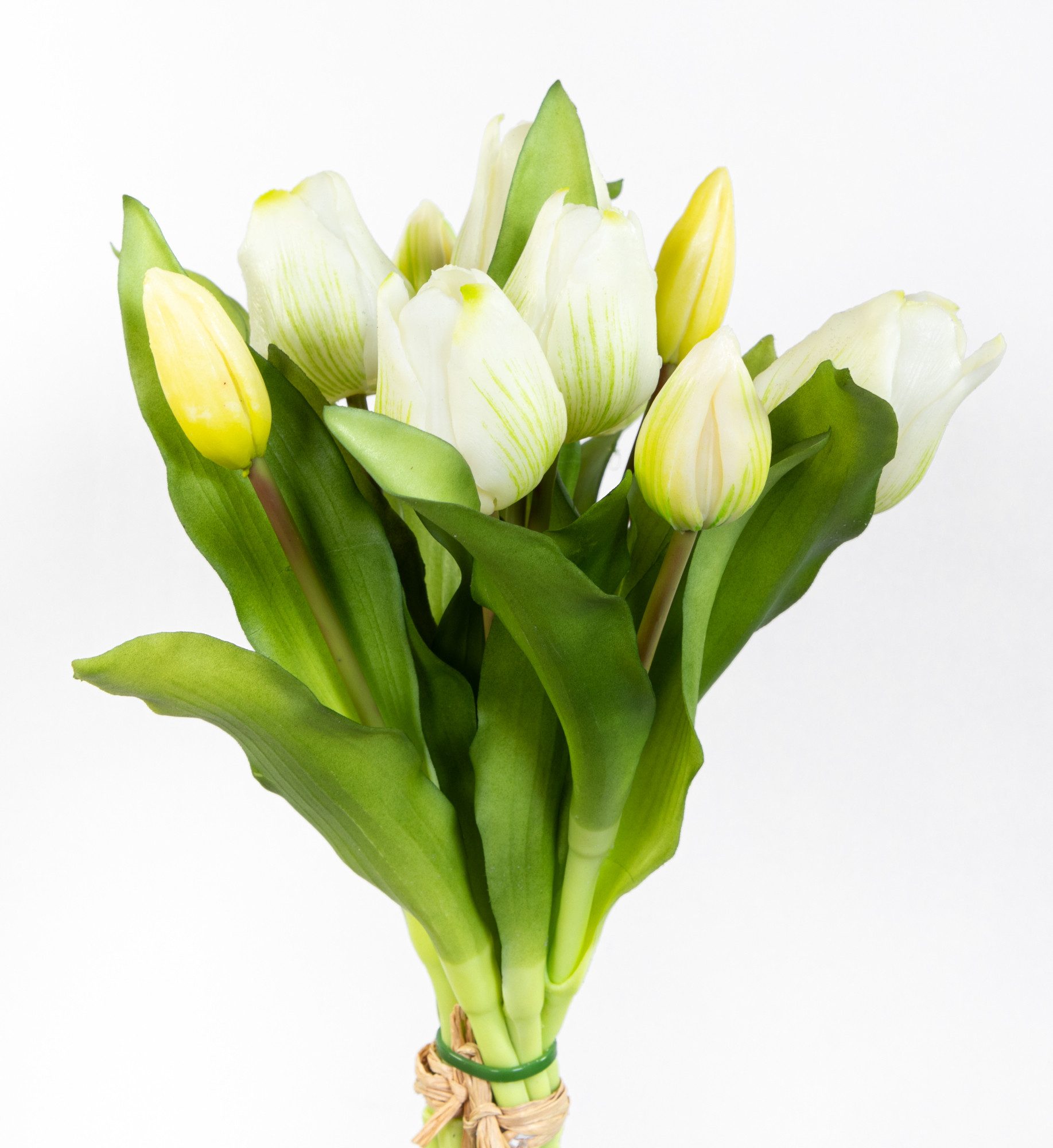 Kunstblume Tulpenbund Nature Real Touch 32x26cm mit 10 Blüten LM künstliche günstig online kaufen